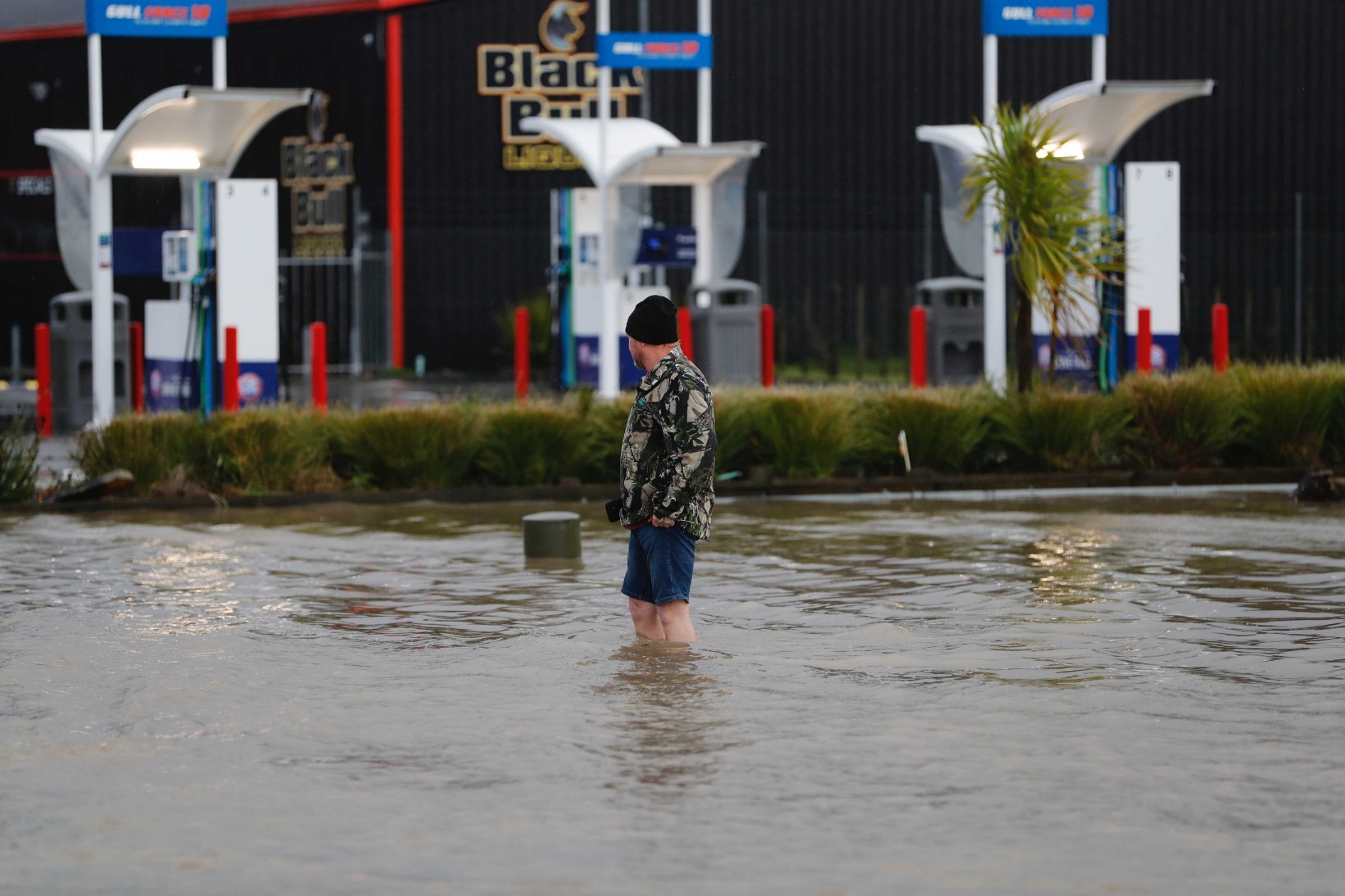 Flooding in Kumeu. Photo / Dean Purcell