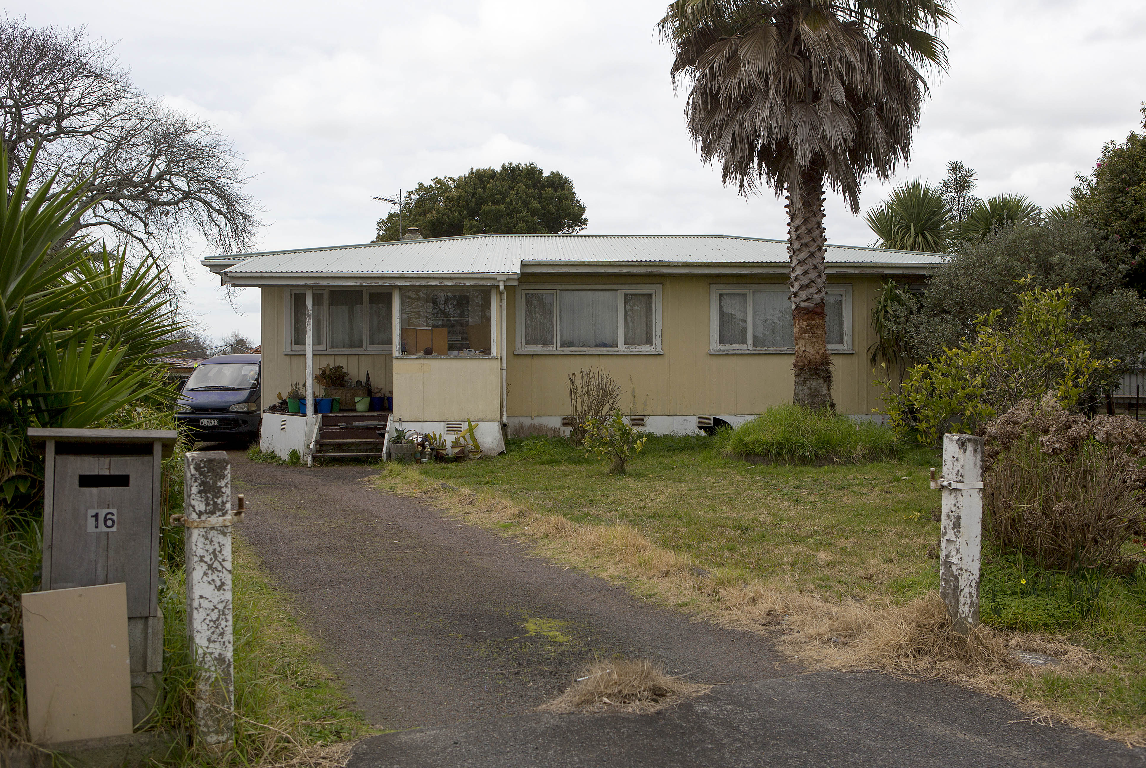 The dilapidated three-bedroom house was resold at auction last month for $830,000. Photo / Chris Loufte