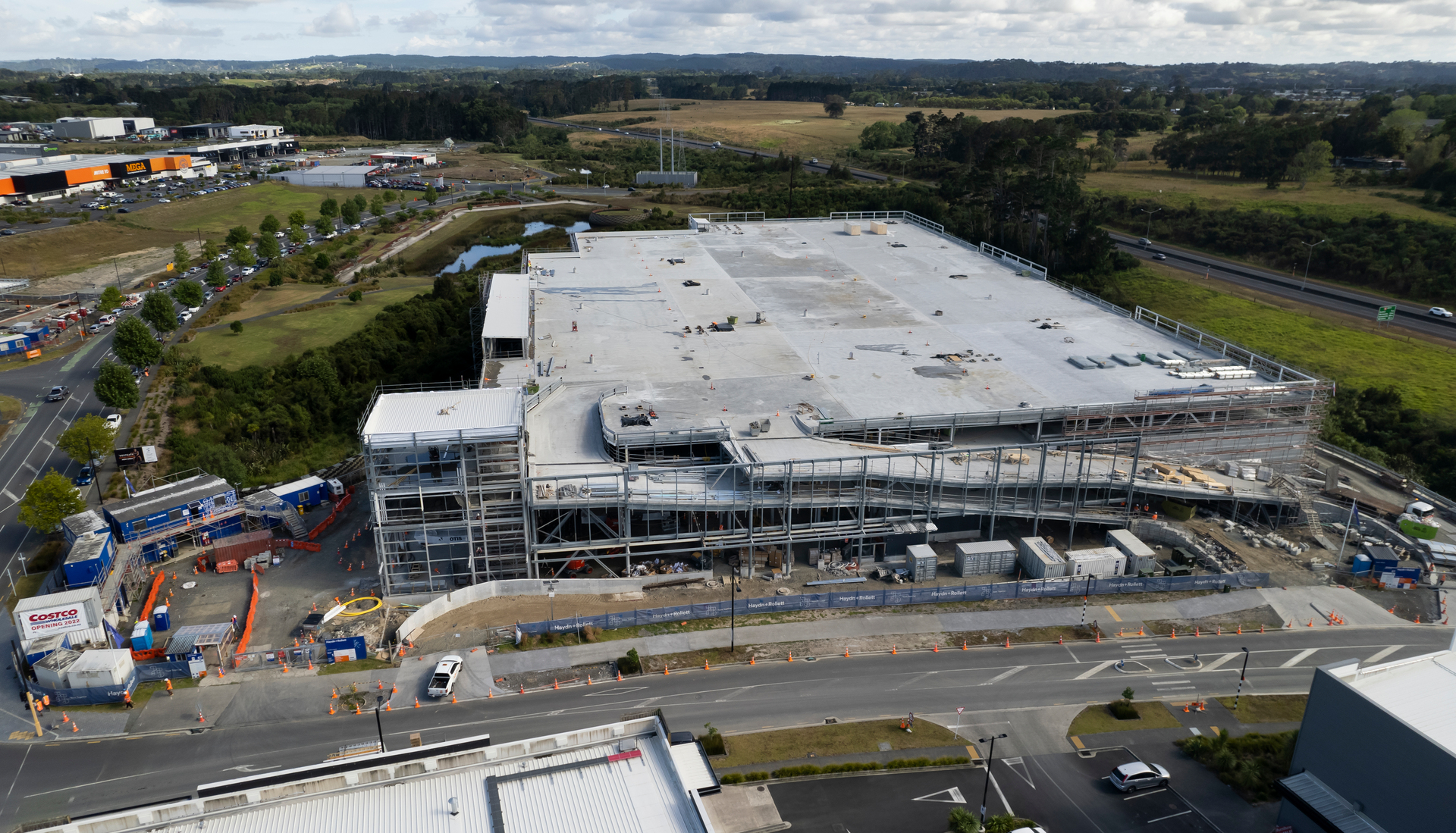 The Costco under construction at Westgate in Auckland's northwest, pictured in January. Photo / Brett Phibbs
