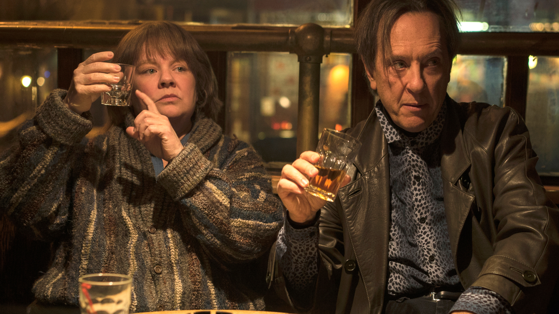 Melissa McCarthy and Richard E. Grant in Can You Ever Forgive Me? Photo / AP