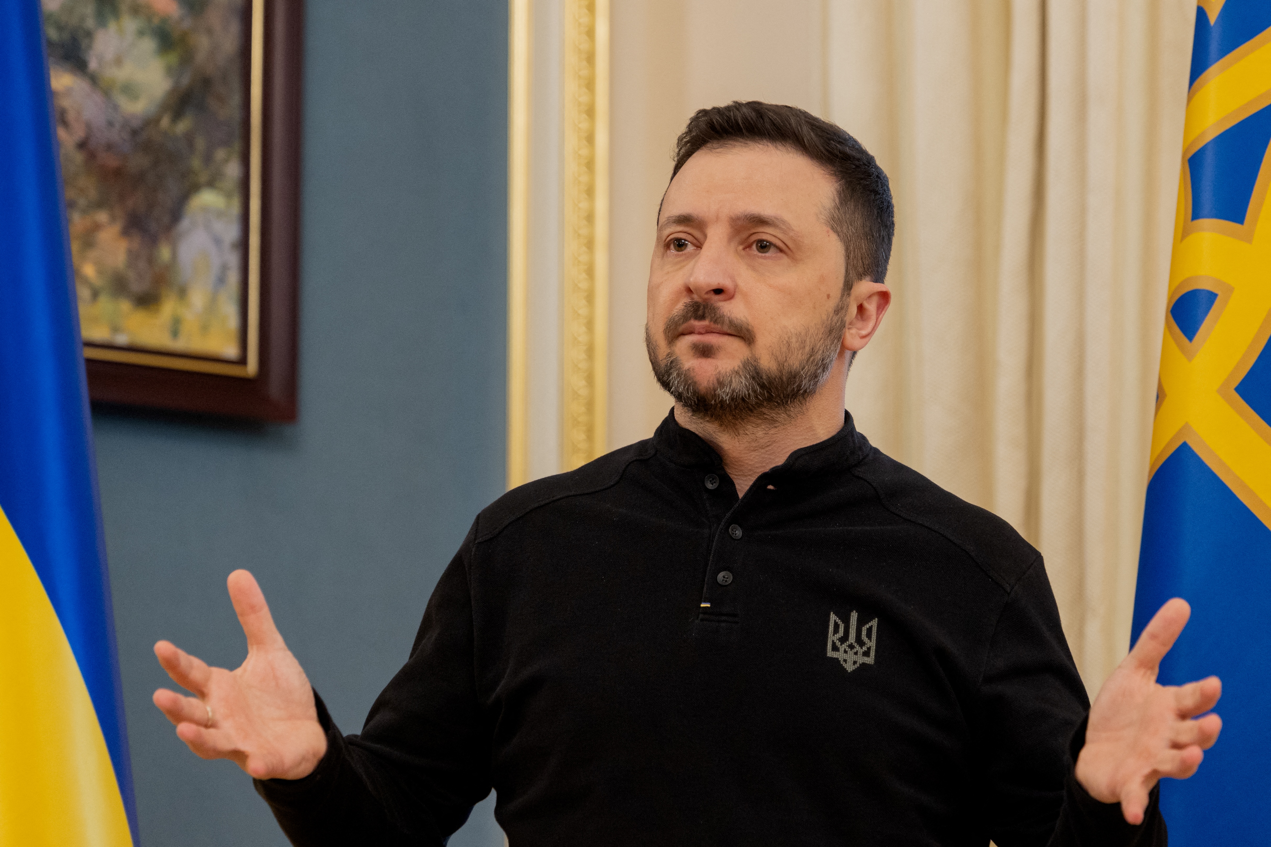 Ukrainian President Volodymyr Zelenskyy. Photo / AFP