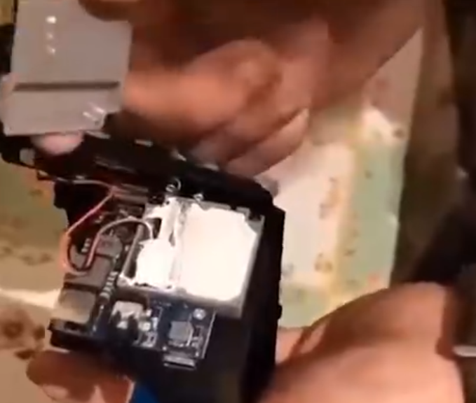 Skyzone Cobra X v4 headsets were delivered to Russian soldiers with plastic explosives inside. Photo / Screen shot