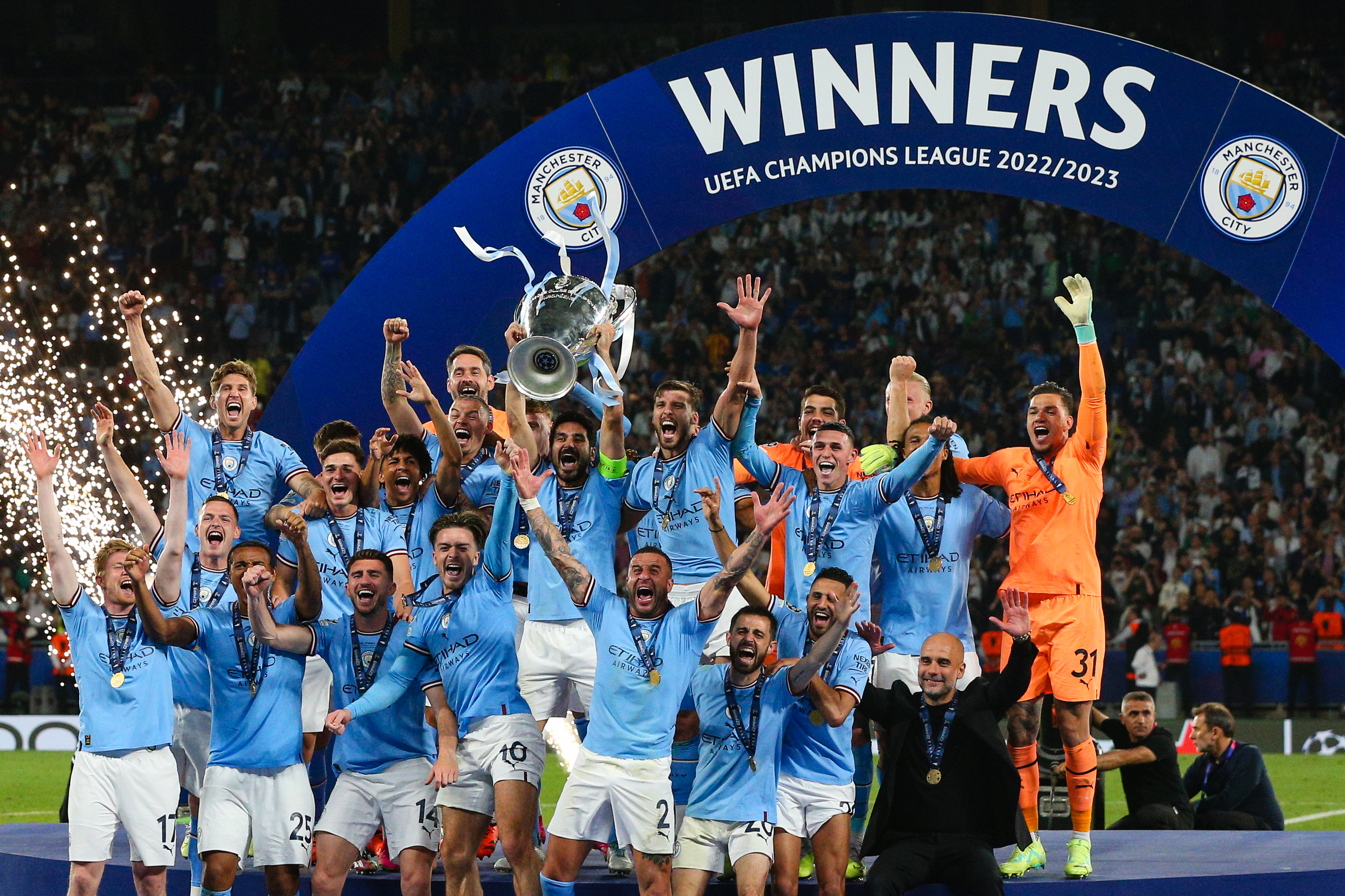 Manchester city, Road To Champions League Victory