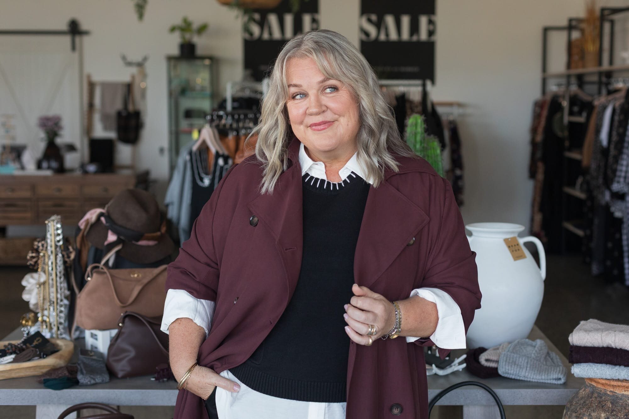 Stephanie Marsters, the founder of inclusive clothing label Isla-Maree, which has been in business for 10 years this year.