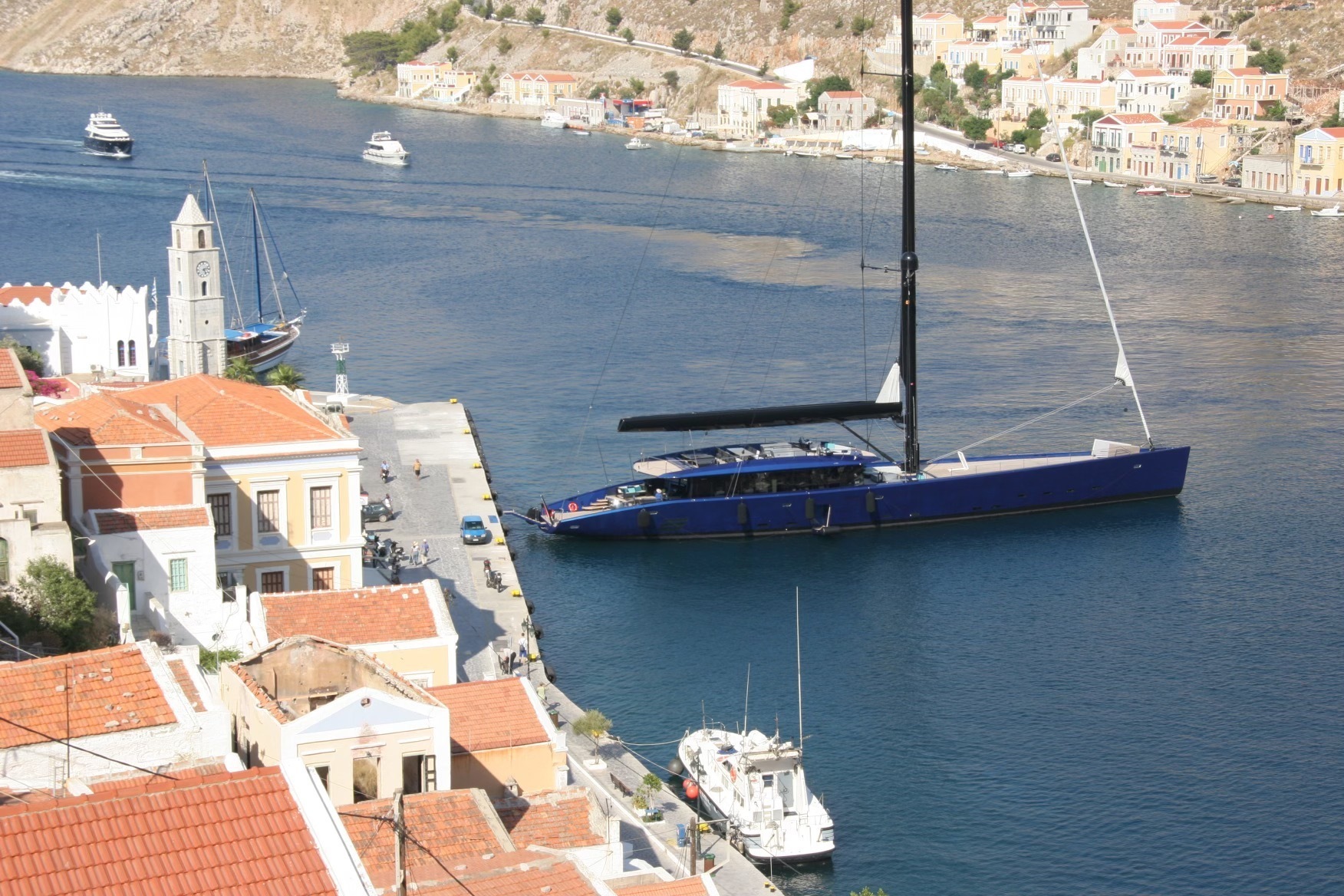 Kiwi Kane Taylor worked on the 50m sailing superyacht Better Place. Photo / Supplied