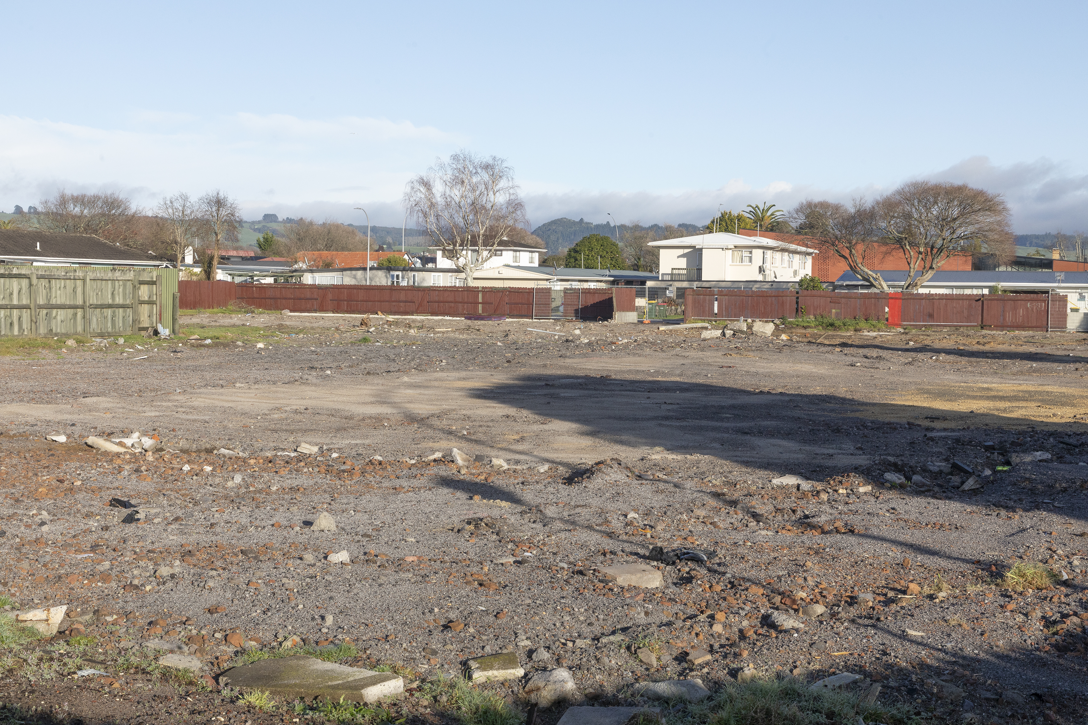 The Kāinga Ora development site on Victoria St. Photo / Andrew Warner