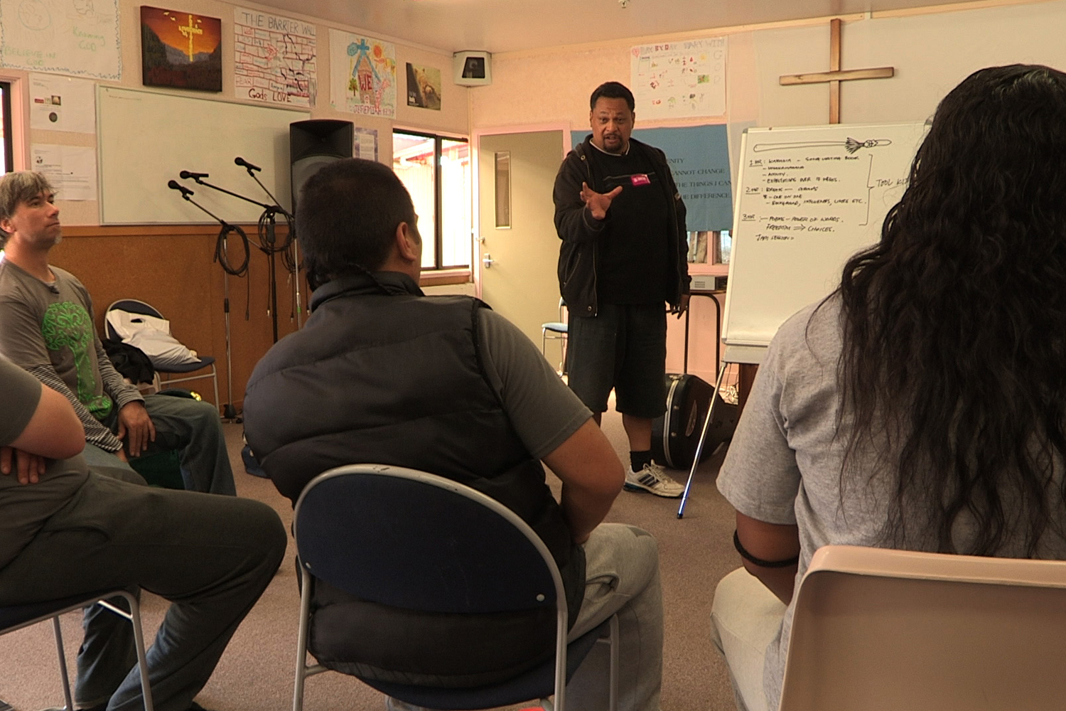 The award-winning Songs From The Inside followed inmates at Rimutaka and Arohata prisons making music with mentorship from artists such as Anika Moa.
