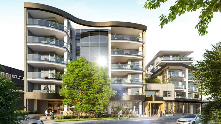 The dream - how Beachcroft Residences was meant to look once it is finished. 
