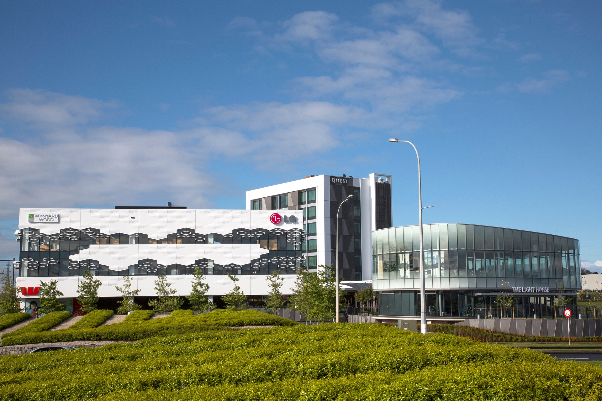 The Crossing precinct officially opens on Friday.