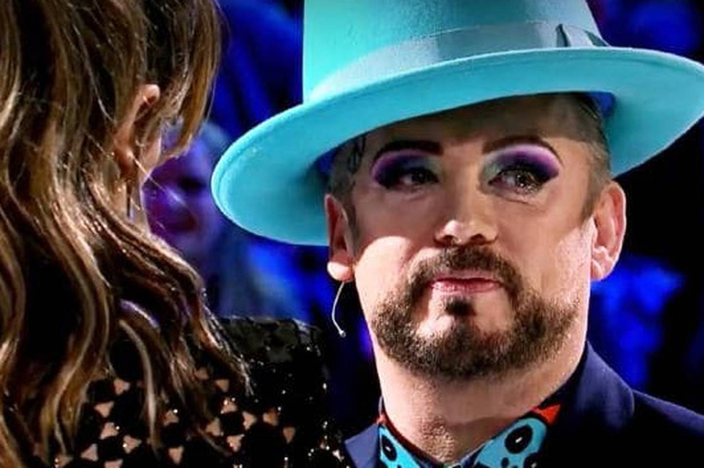 A Brisbane radio host's interview with Boy George went from bad to worse this morning with The Voice coach hanging up after 60 seconds. Photo / Supplied