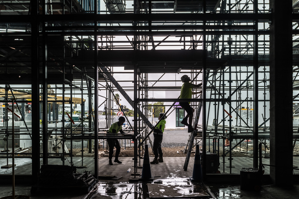 The new store has four floors. Photo / Jason Dorday