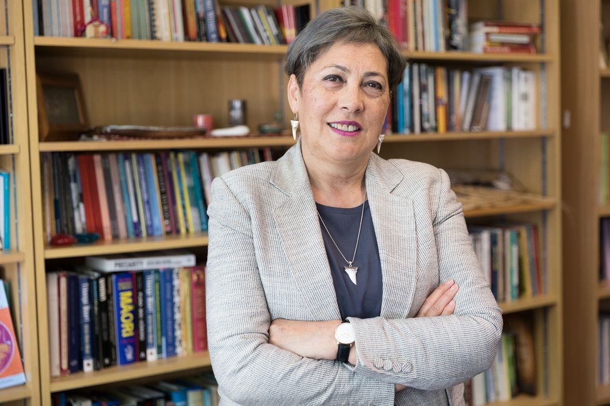 Professor Linda Tuhiwai Te Rina Smith from the University of Waikato is believed to be the Māori academic to be elected to join the academy. Photo / Supplied