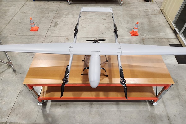 The Syos SA5 UAS (Unmanned Aircraft System). Photo / Supplied