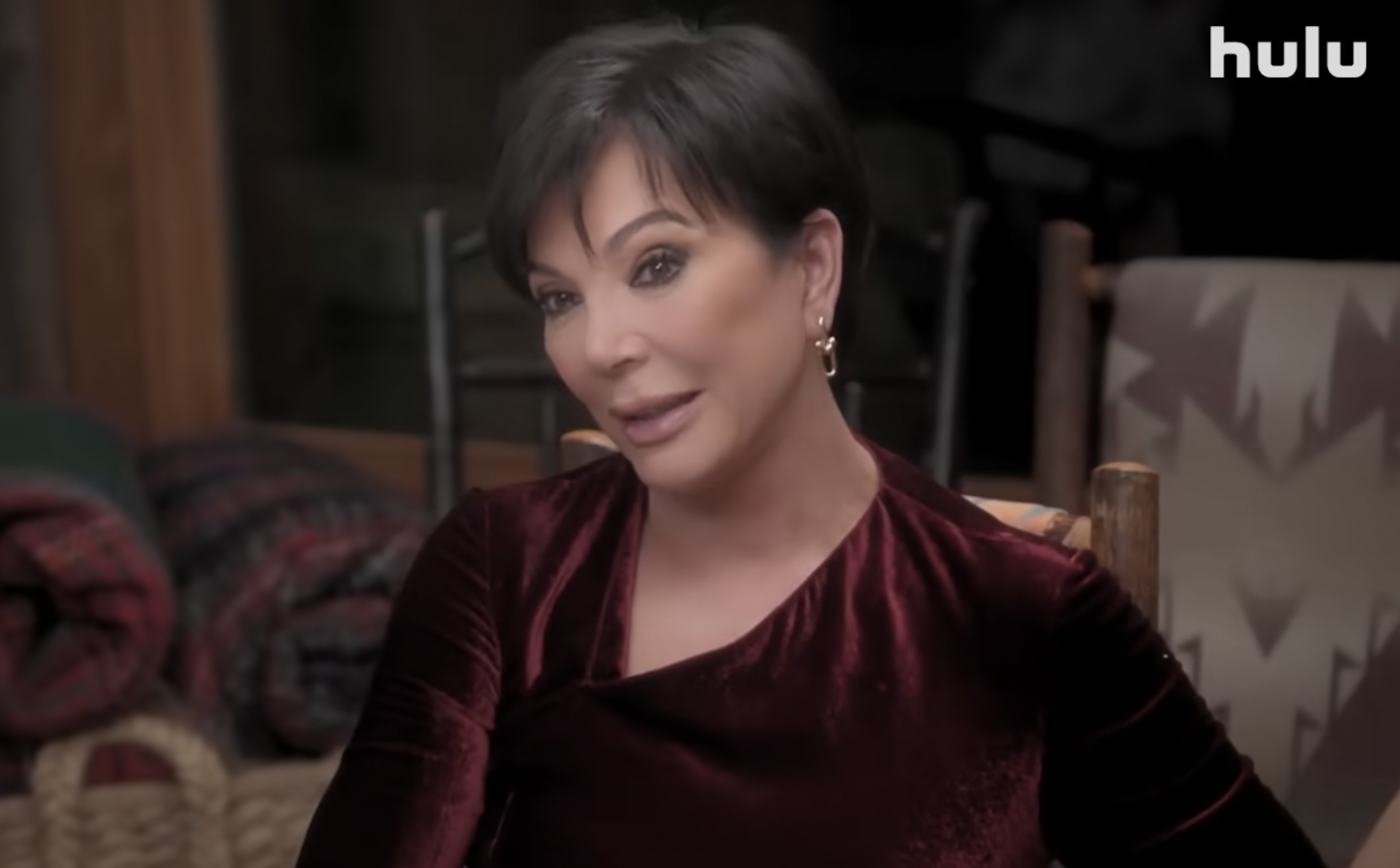 Kris Jenner has revealed doctors found a tumour during a scan. Photo / Hulu
