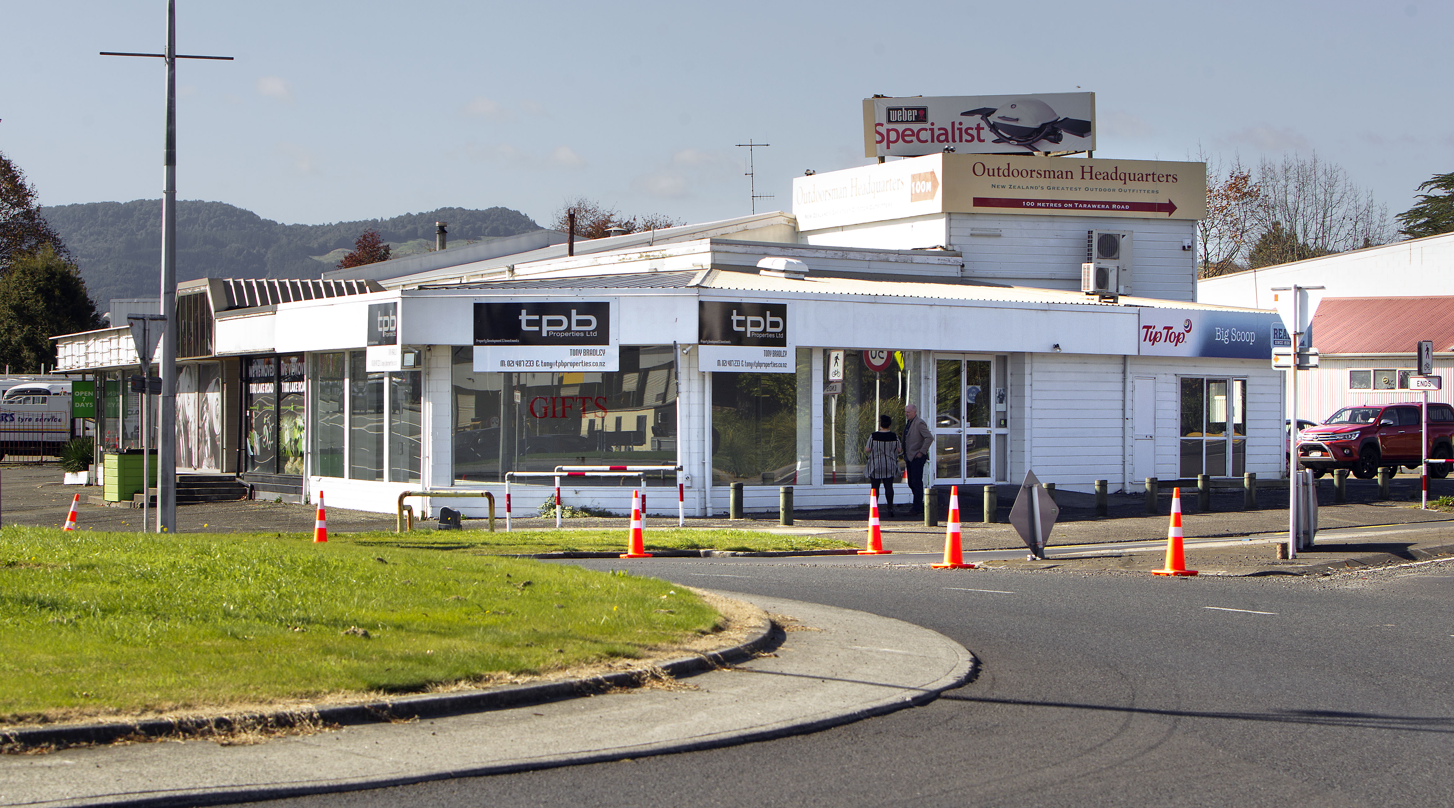  The site of the new Good George gastro pub. Photo/Ben Fraser
