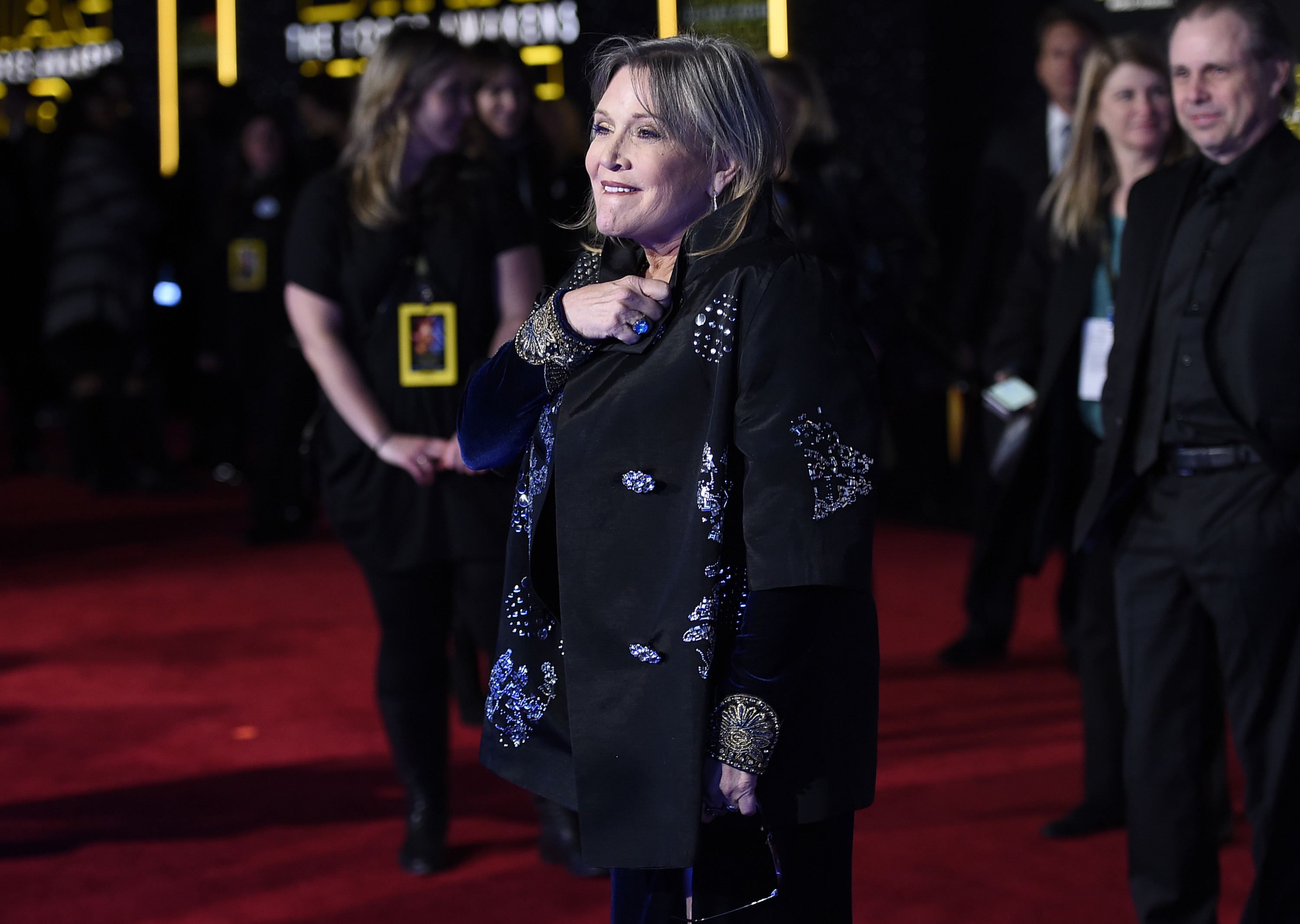 Carrie Fisher says Star Wars VII 'is cursed' - NZ Herald