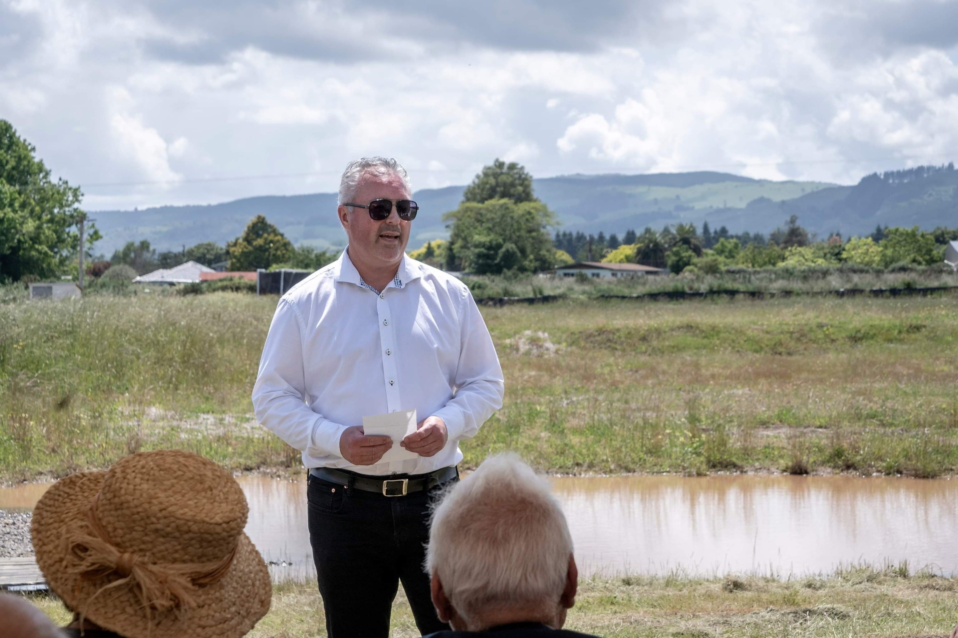 Ōwhata Kōhanga Rākau chairman Jason Rogers.