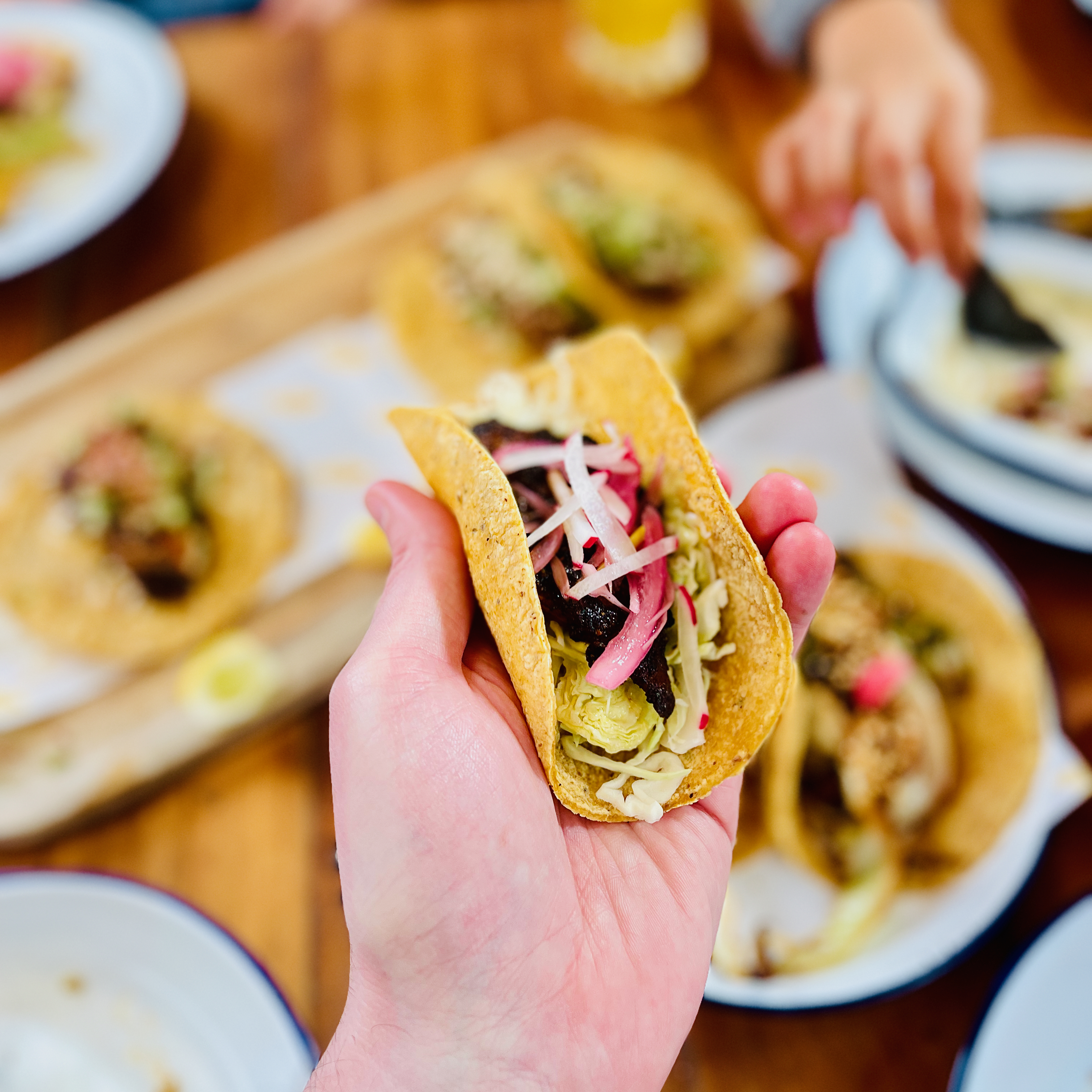 Fish Taco at Tacoteca: Photo by Jason Nockels