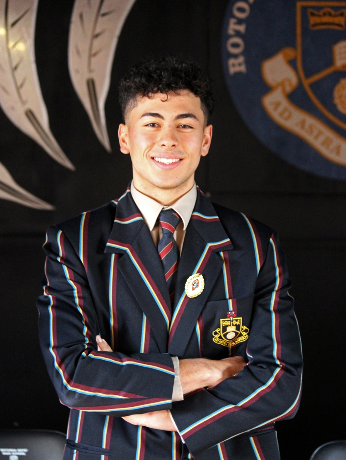 Rotorua Boys' High School head boy Jared Lasike. Photo / Supplied