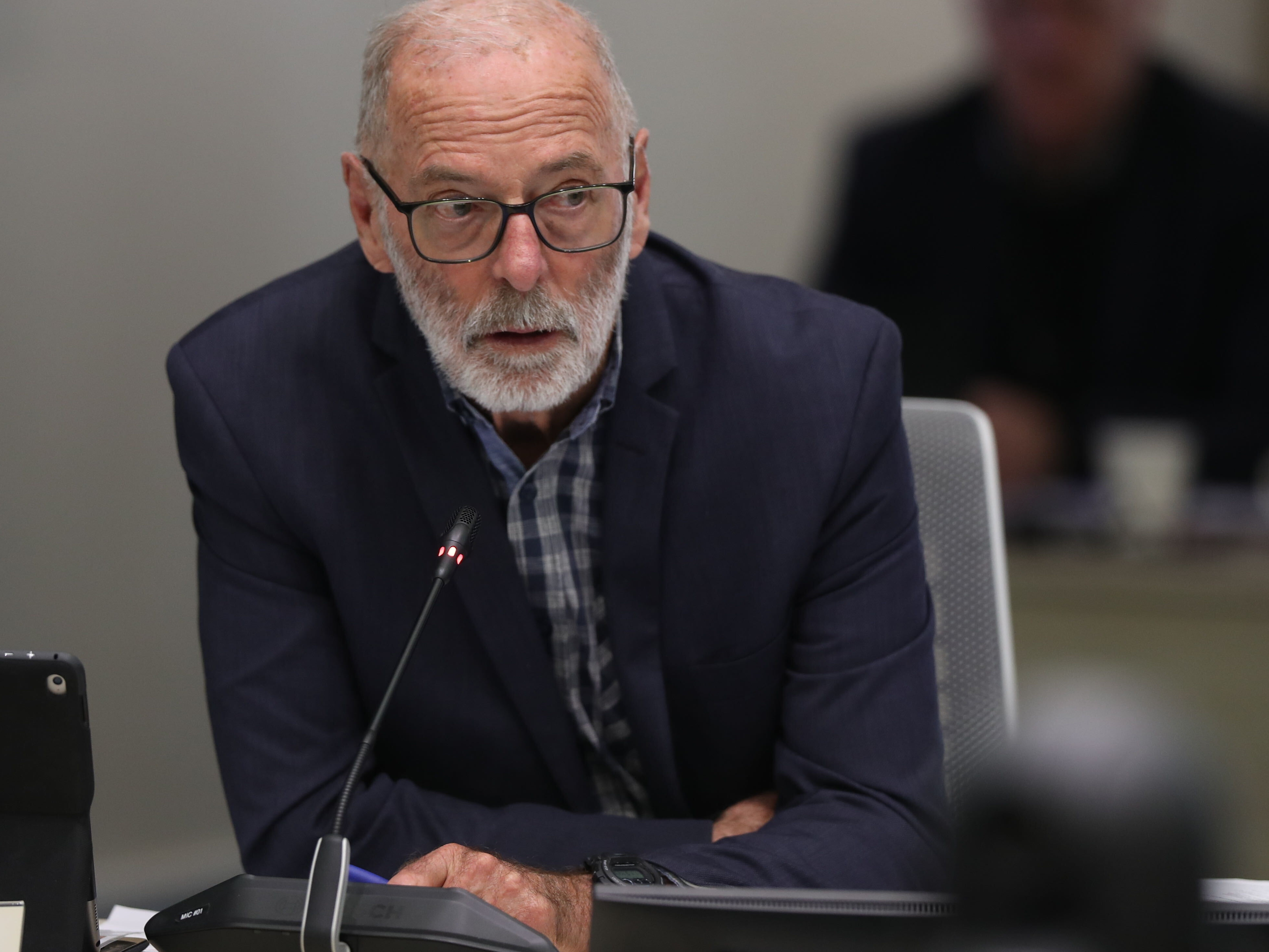 Auckland Mayor Wayne Brown says any decision about the future of the city's Regional Fuel Tax needs to be made with Auckland Council. Photo / Michael Craig