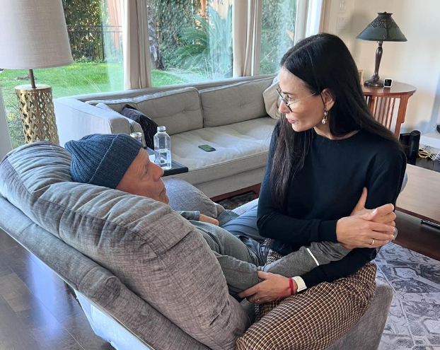 Bruce Willis' ex-wife Demi Moore shared a post paying tribute to her ex-husband with the caption, 