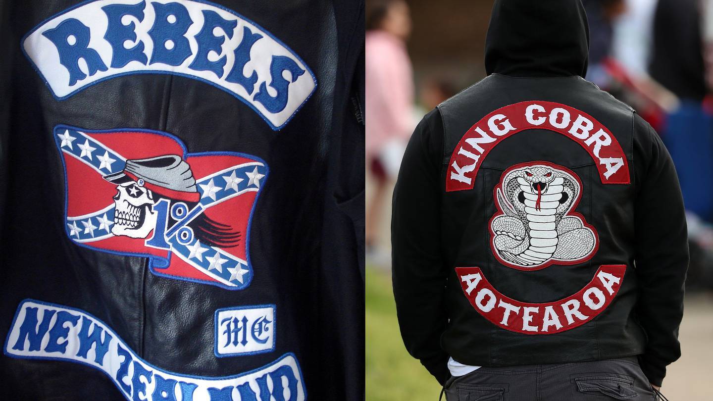 A bill that would ban gang patches had its first reading in Parliament on Thursday. Photo / NZME
