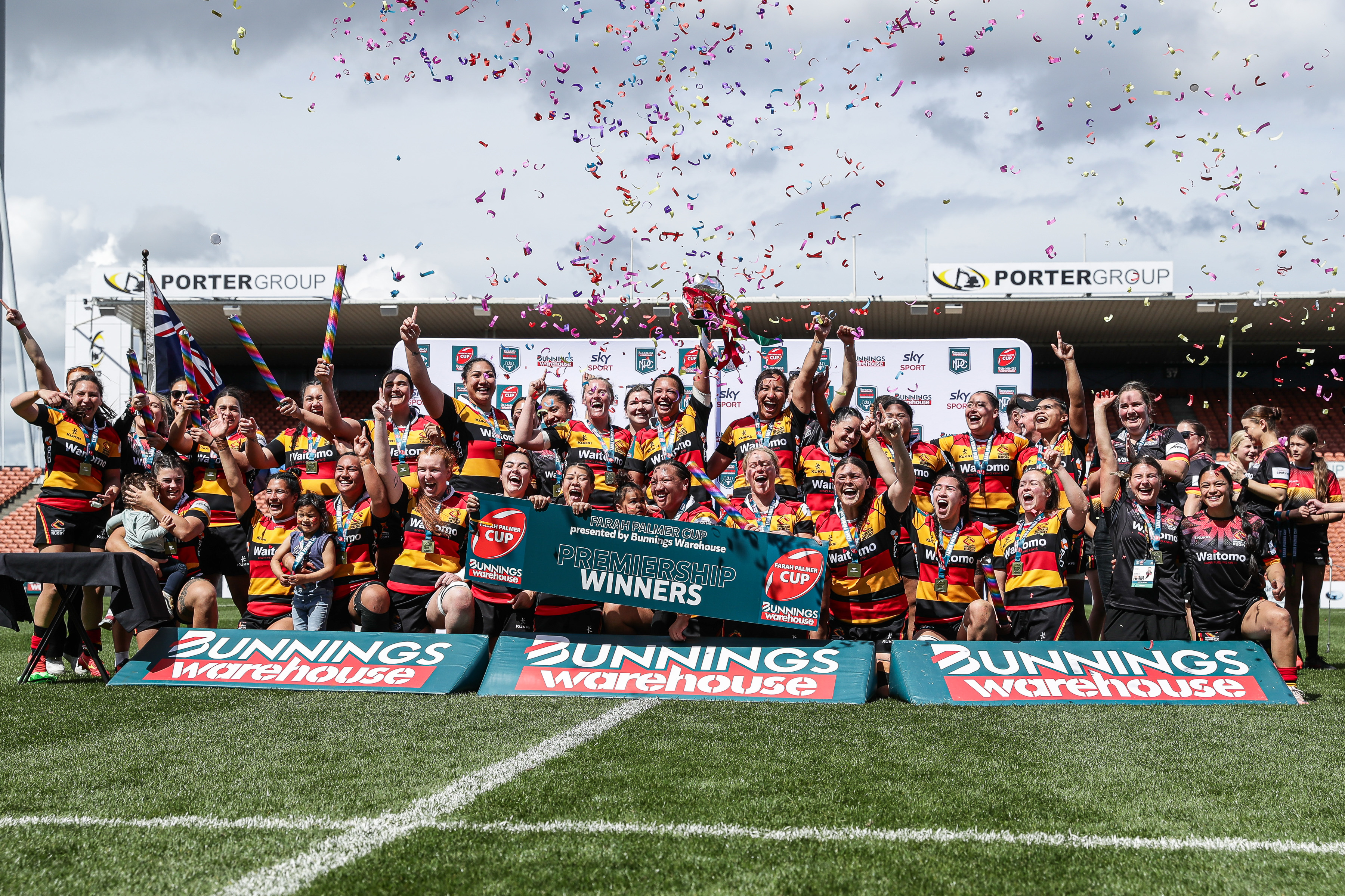 Waikato triumphed in the Farah Palmer Cup final. Photo / Photosport
