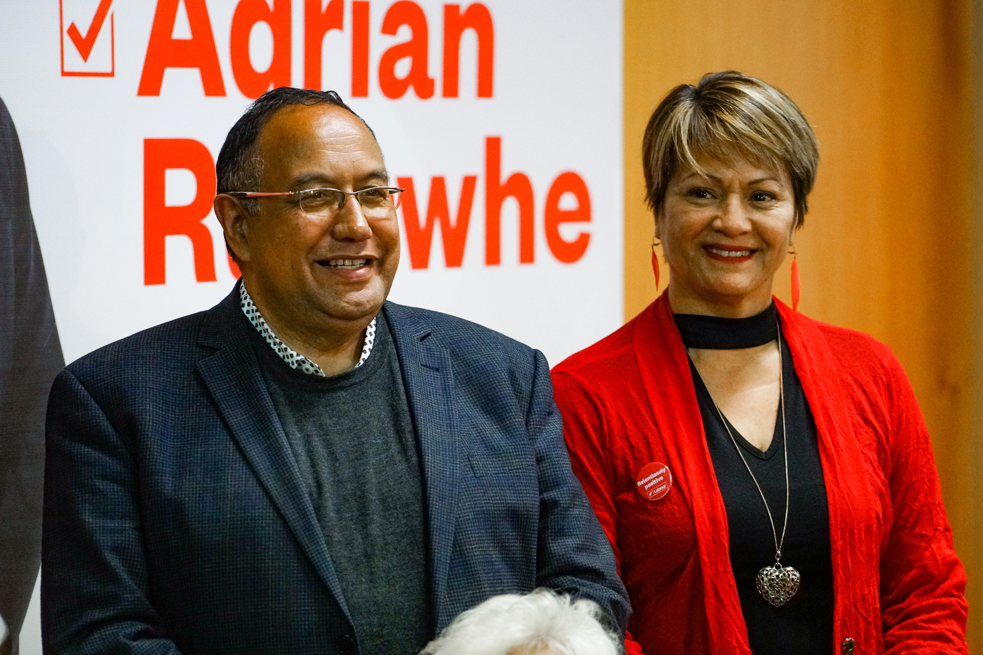 Speaker Adrian Rurawhe will not be standing in Te Tai Hauāuru and will go on the party list, but Soraya Peke-Mason (right) is understood to be considering her options Photo / Lewis Gardner