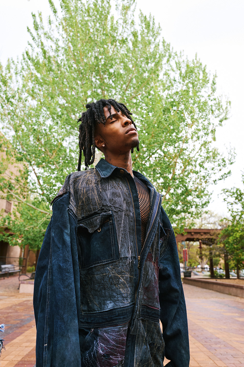 A model in a look from Products Of My Environment. Photo / Simbarashe Cha for The New York Times