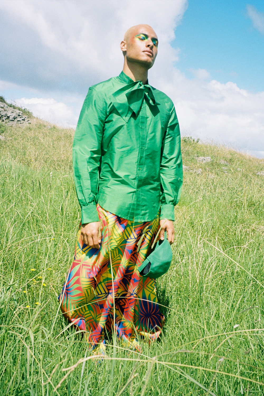 A collaboration with Papa Clothing. Photo and styling / Peter Wing. Makeup / Ashley Southgate.