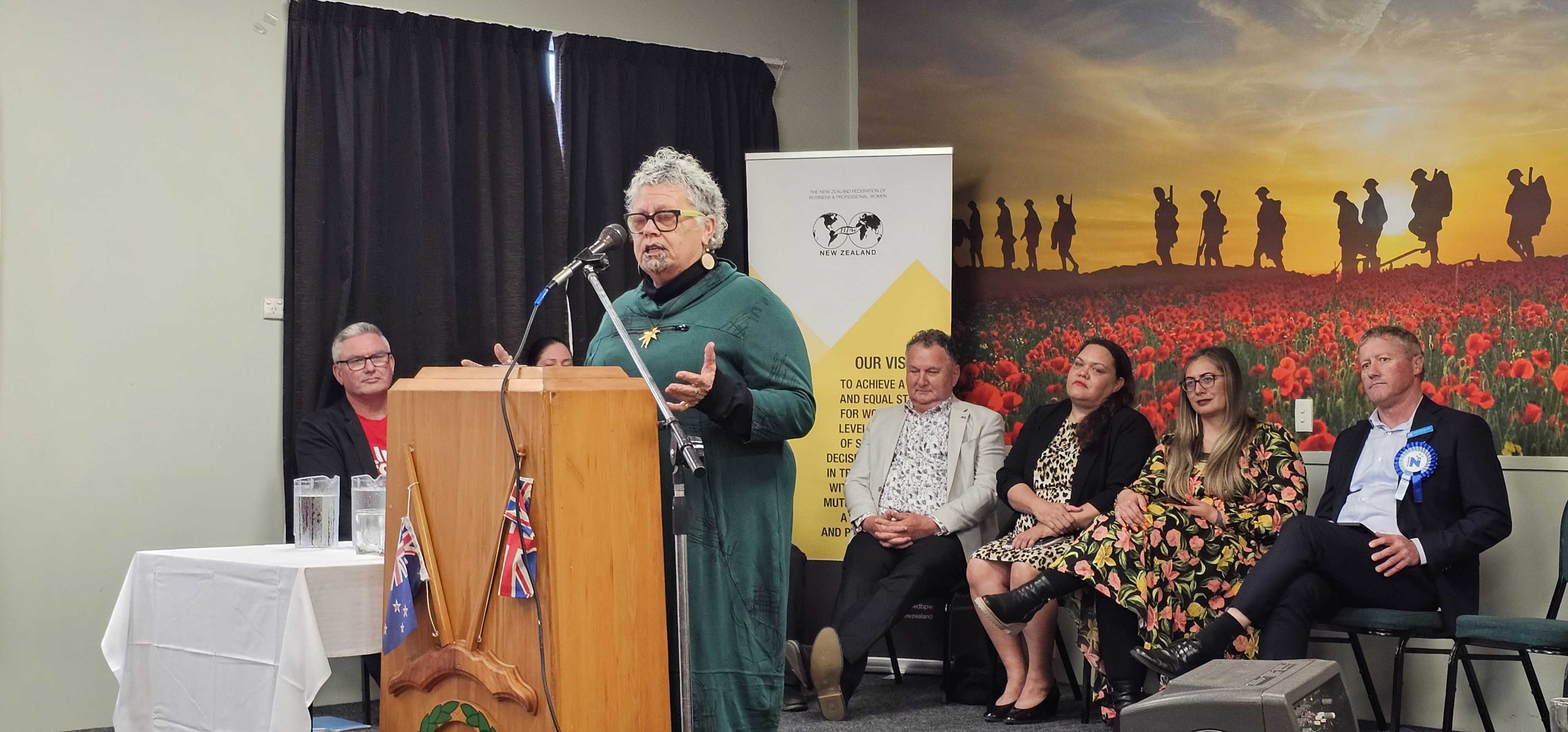 Aotearoa Legalise Cannabis Party Te Tai Tokerau candidate Maki Herbert.