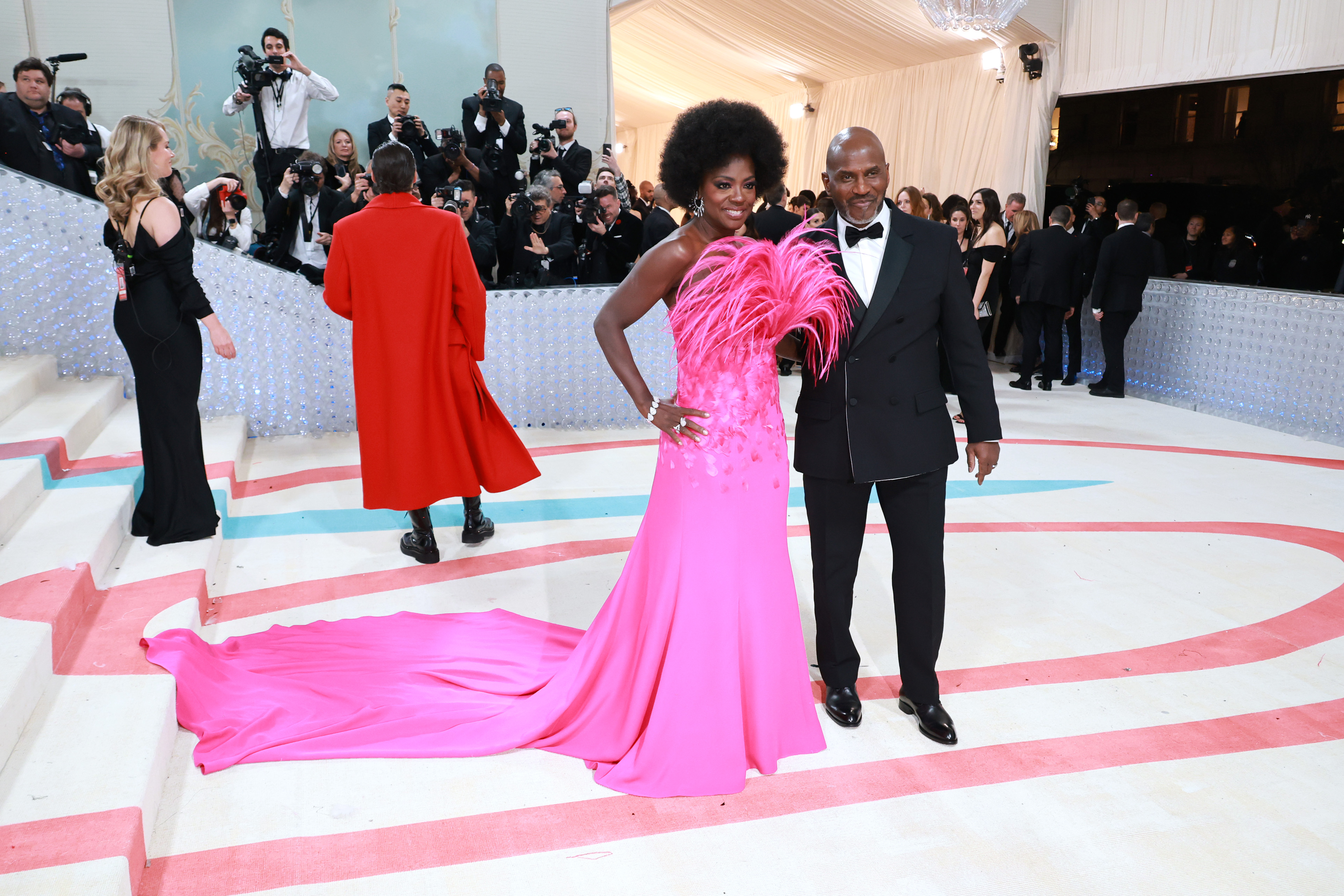 Viola Davis and Julius Tennon. Photo / Getty Images