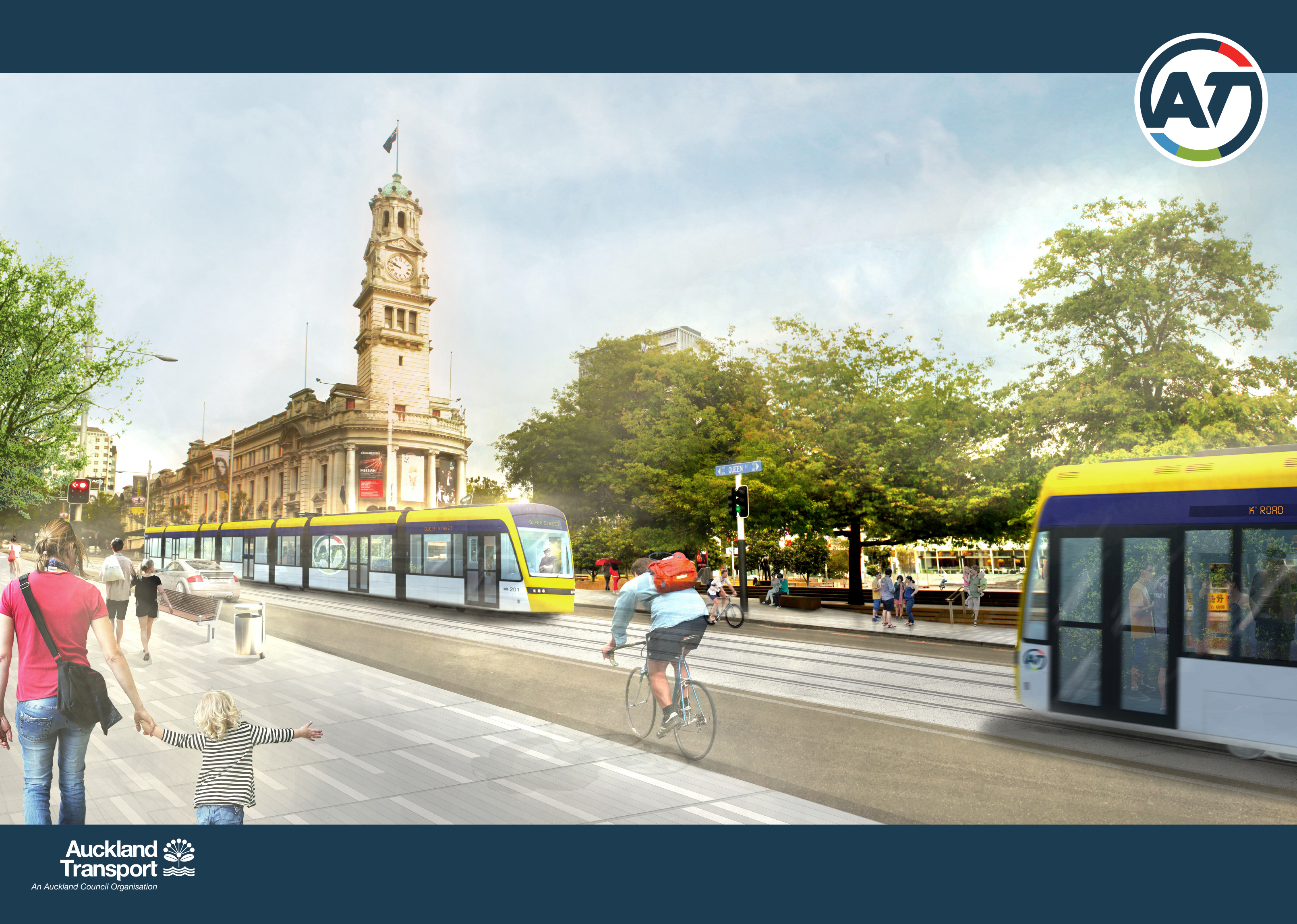 Labour plans to get Auckland moving by investing in infrastructure to cut congestion - including a light rail line to the city.