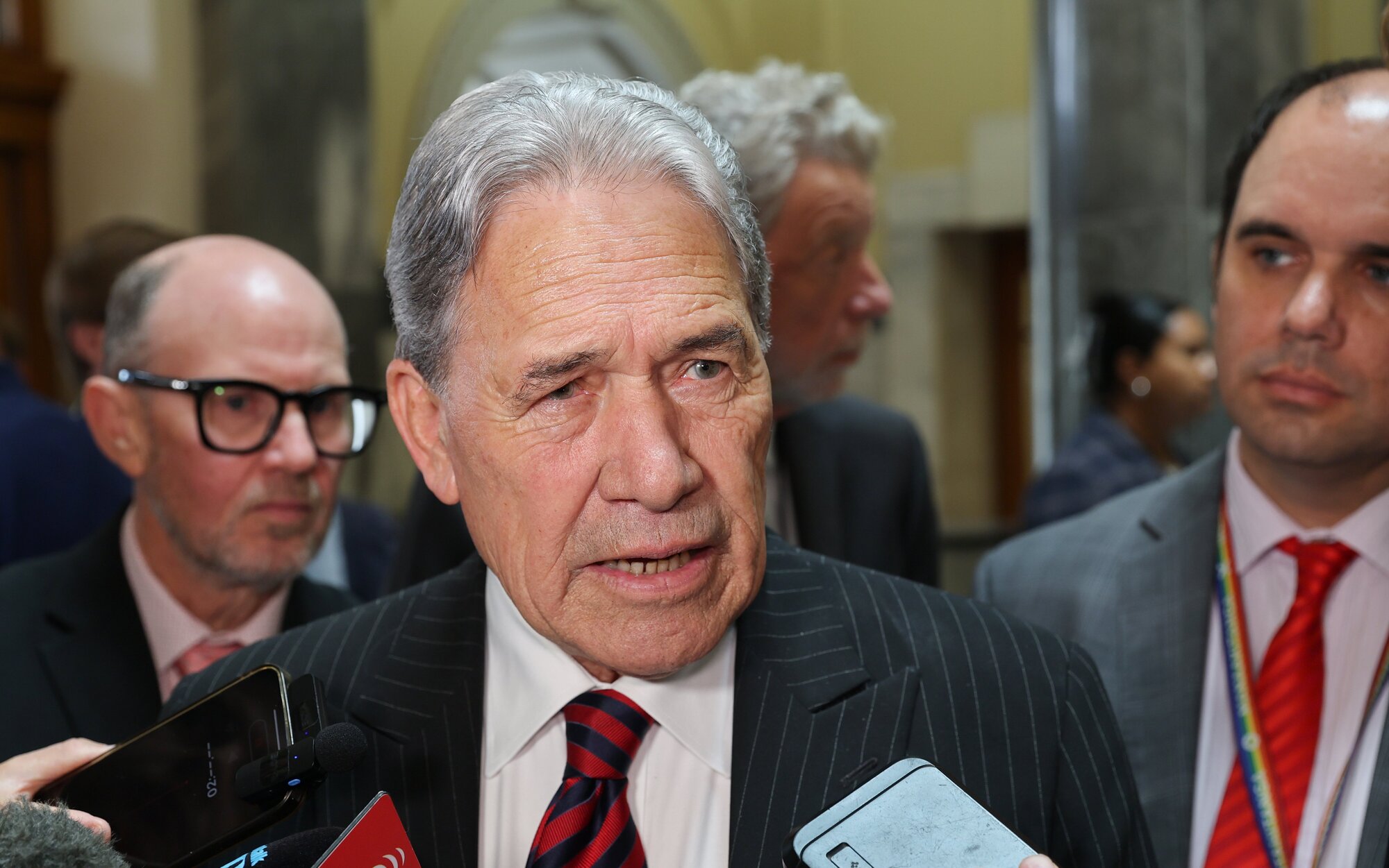 A ceasefire between Israel and Hamas is 'critical for ending the incomprehensible human suffering', Foreign Affairs Minister Winston Peters says. Photo / Mark Mitchell