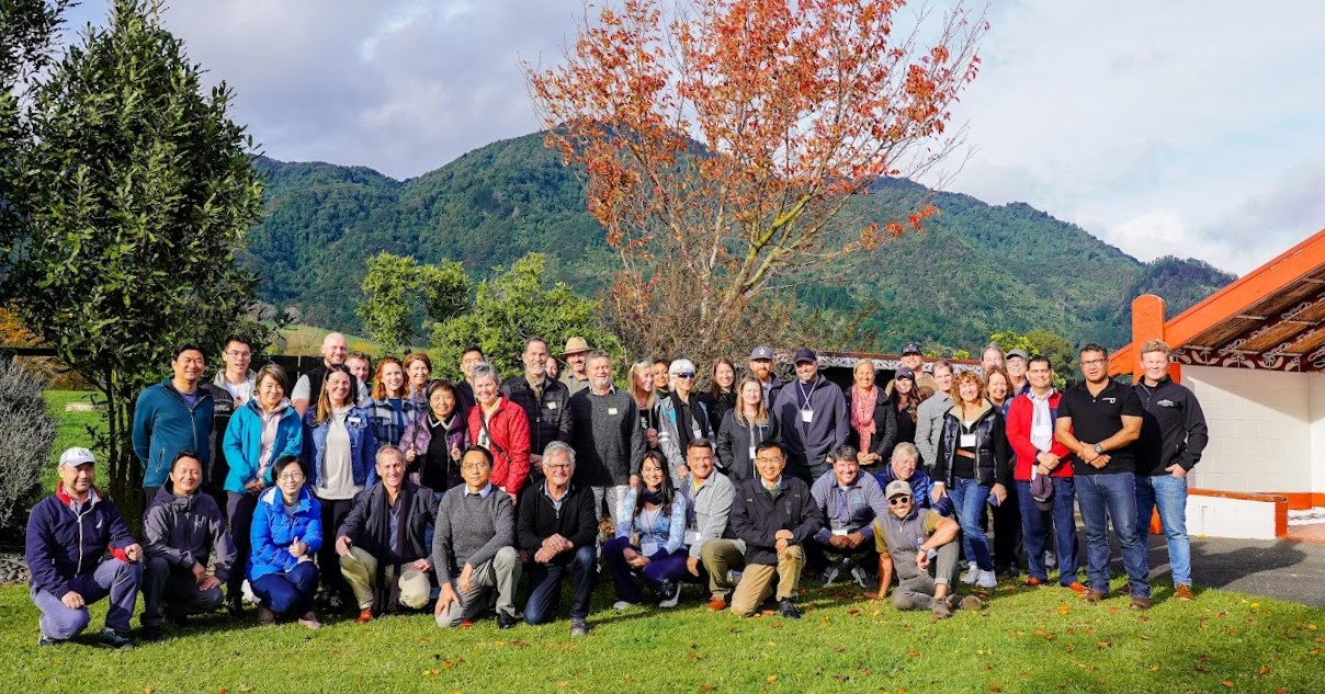An international delegation of spa and wellness professionals visited Te Aroha. Photo / Matamata-Piako District Council