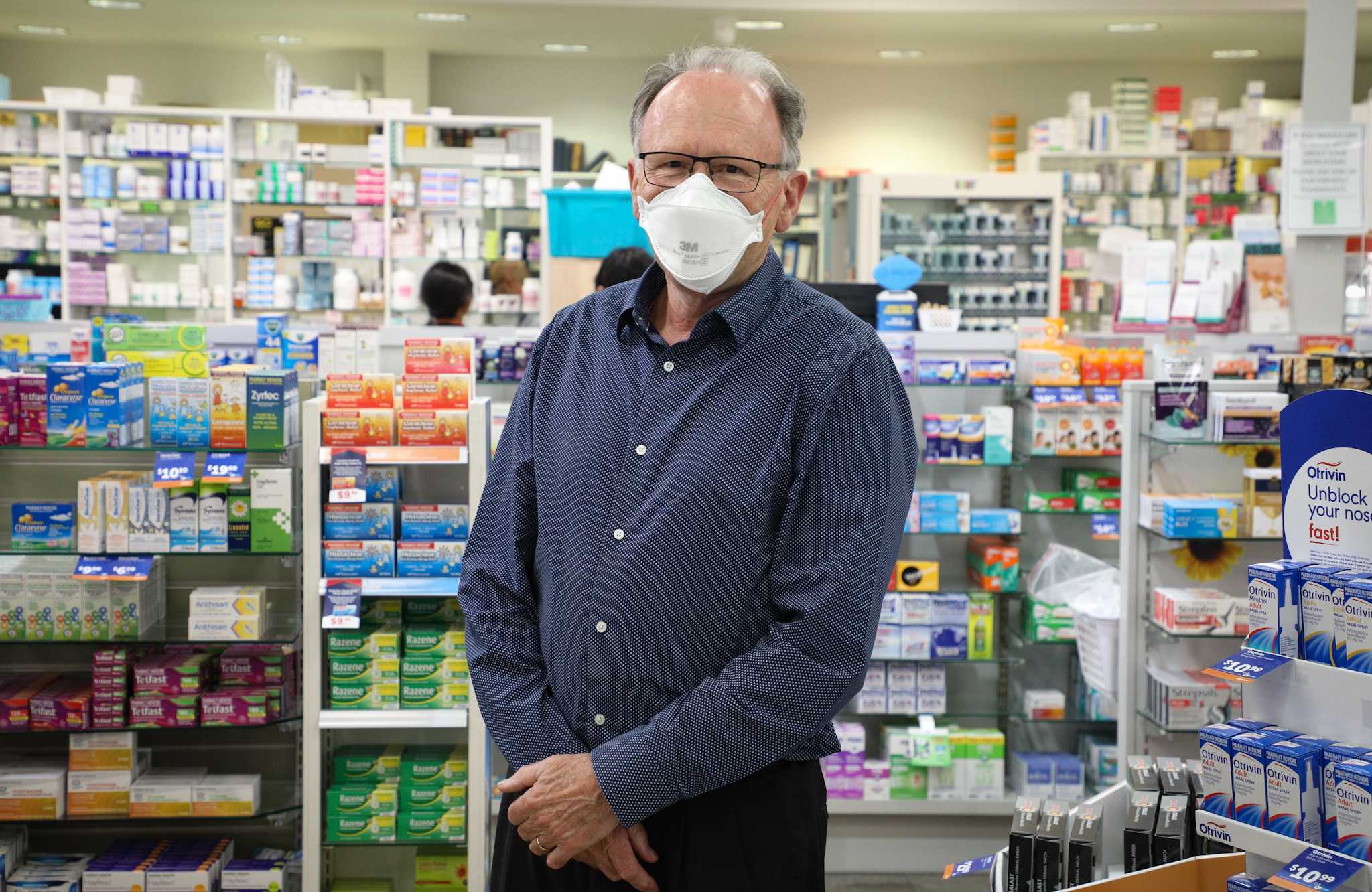 Unichem Rotorua Central Pharmacy owner David Honore. Photo / Andrew Warner