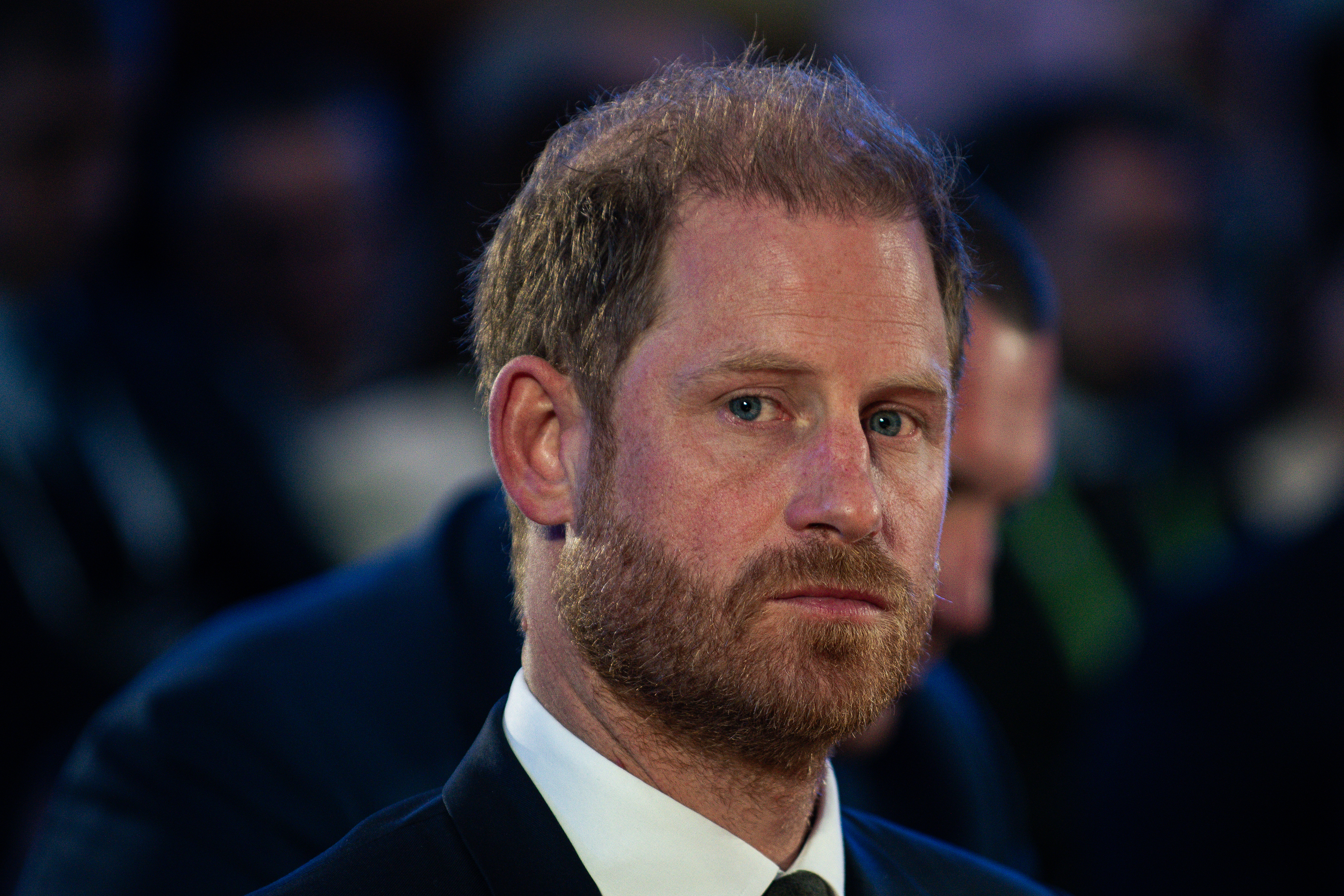 Prince Harry, Duke of Sussex, pictured during the Kyiv Security Forum on April 23, 2026 in Kyiv, Ukraine. Photo / Getty Images
