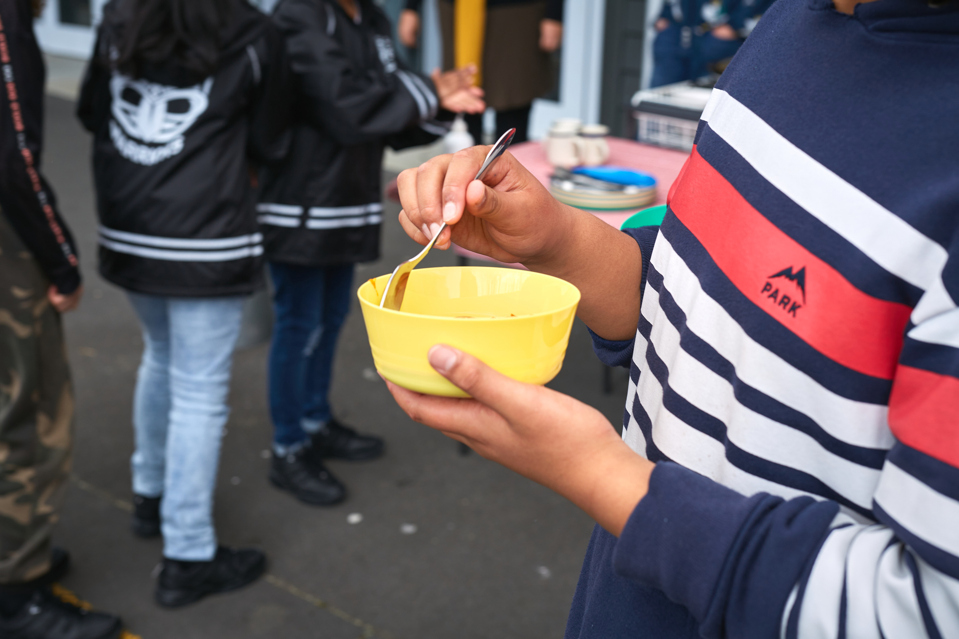 Free breakfasts and lunches in schools have been a lifeline for many families - now that lifeline has been taken away by lockdown. Photo / Supplied
