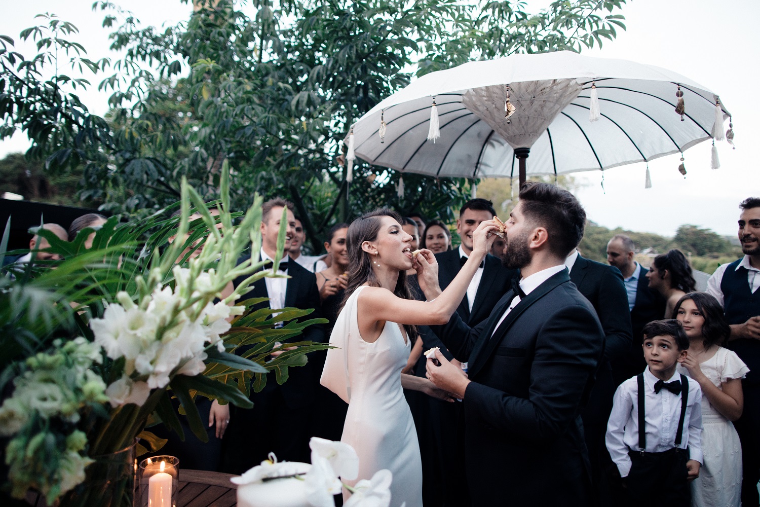 The couple were drawn to photographer Andrew Hewson for his 'simple and modern' style. Photo / Andrew Hewson