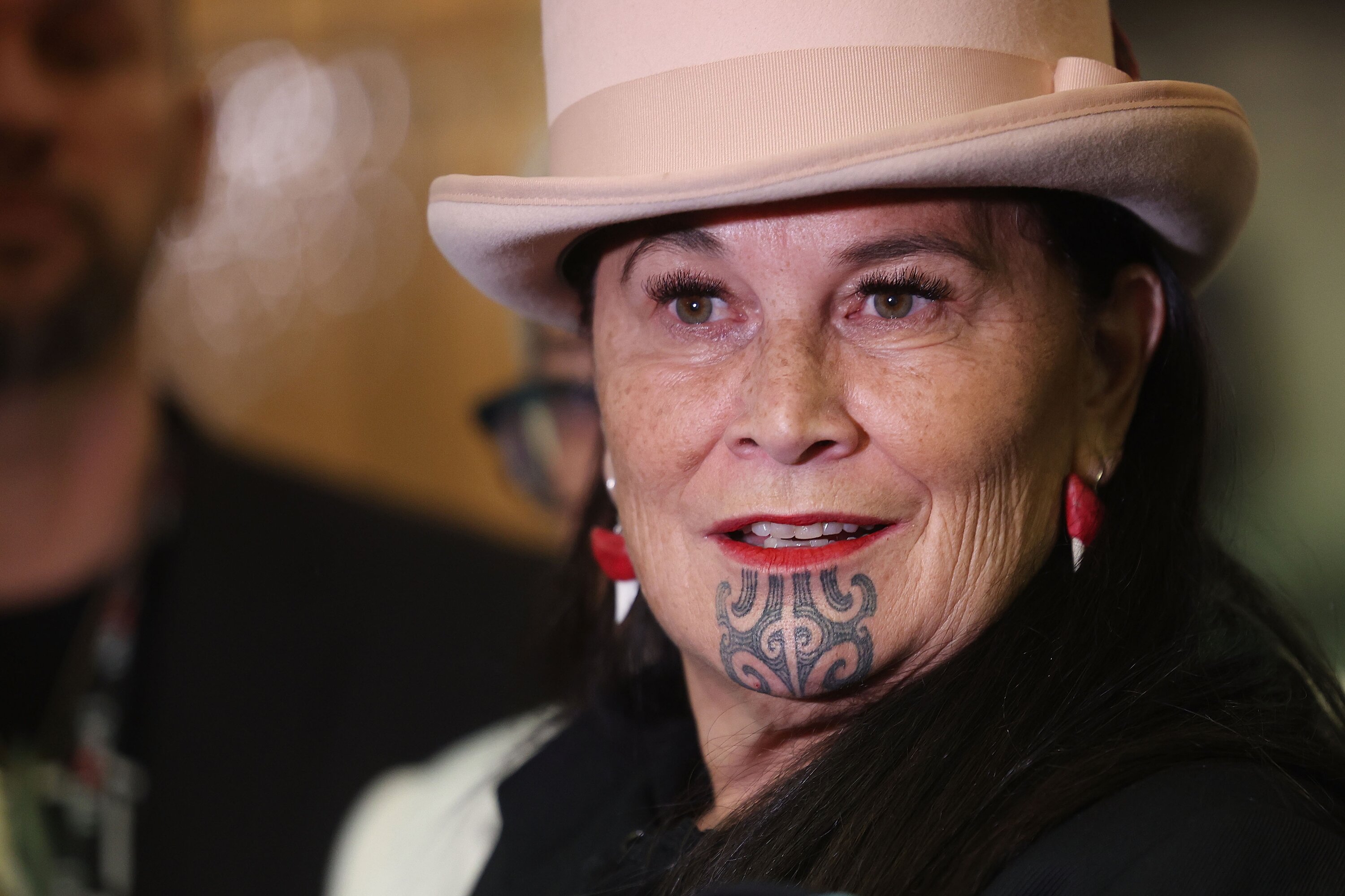 Te Pāti Māori co-leader Debbie Ngarewa-Packer thinks 70,000 people came to protest at Parliament. Photo / Marty Melville