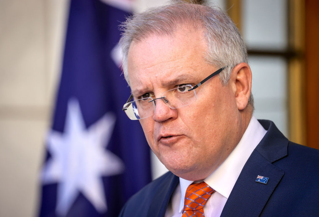 Australian Prime Minister Scott Morrison is scheduled to announce the new deal which is predicted to 'tip the military balance in Asia'. Photo / Getty Images, File 