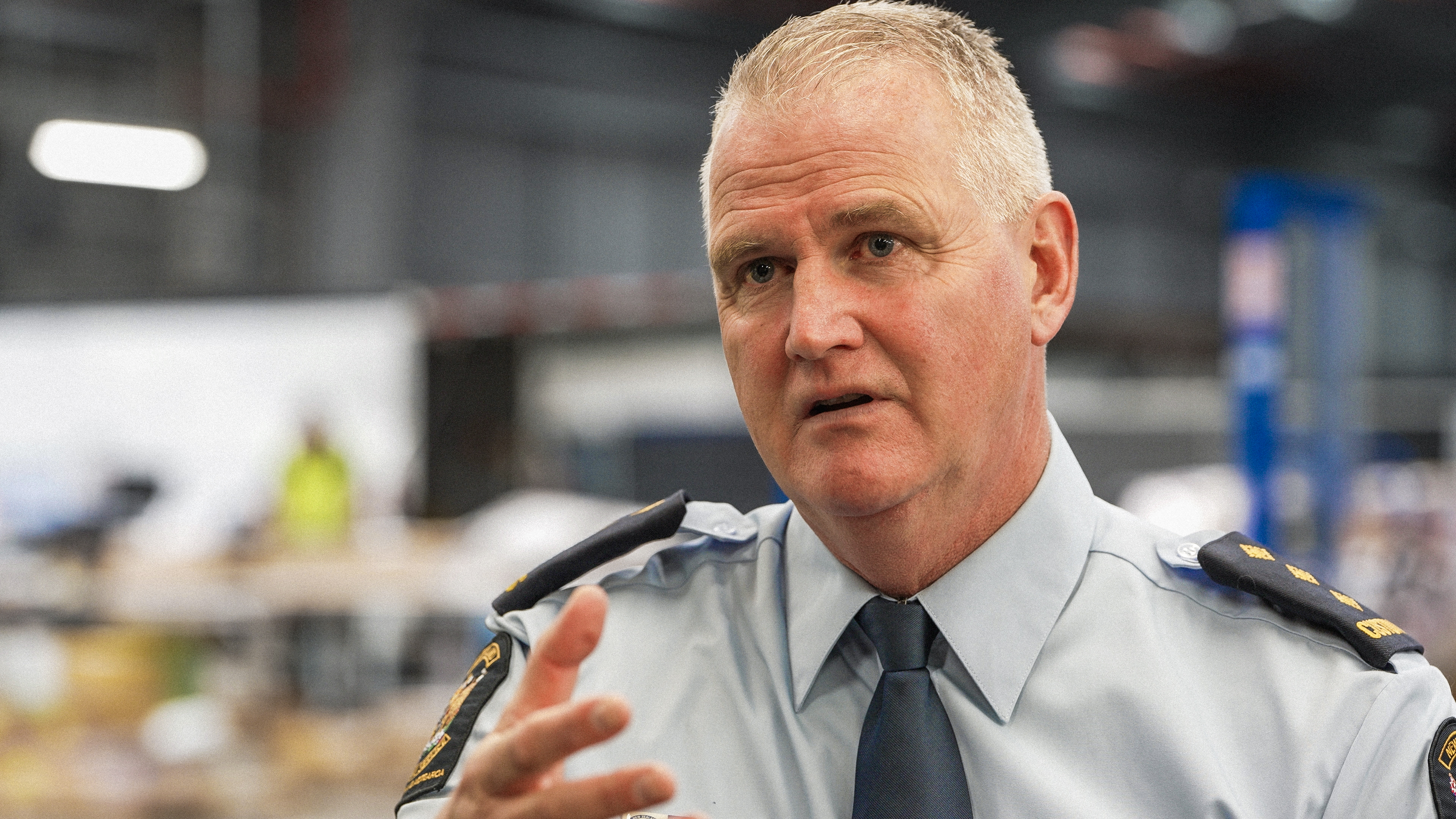 Customs intelligence manager Bruce Berry said, 'It's only a matter of time' before criminals increase efforts to get more gun parts across the border. Photo / Ben Dickens