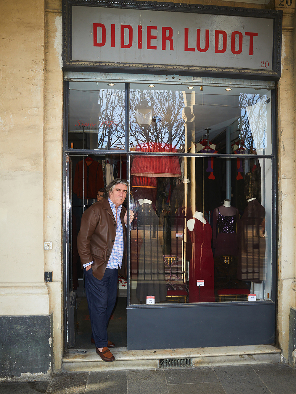 Didier Ludot at his boutique in Paris. Photo / Hugues Laurent, The New York Times