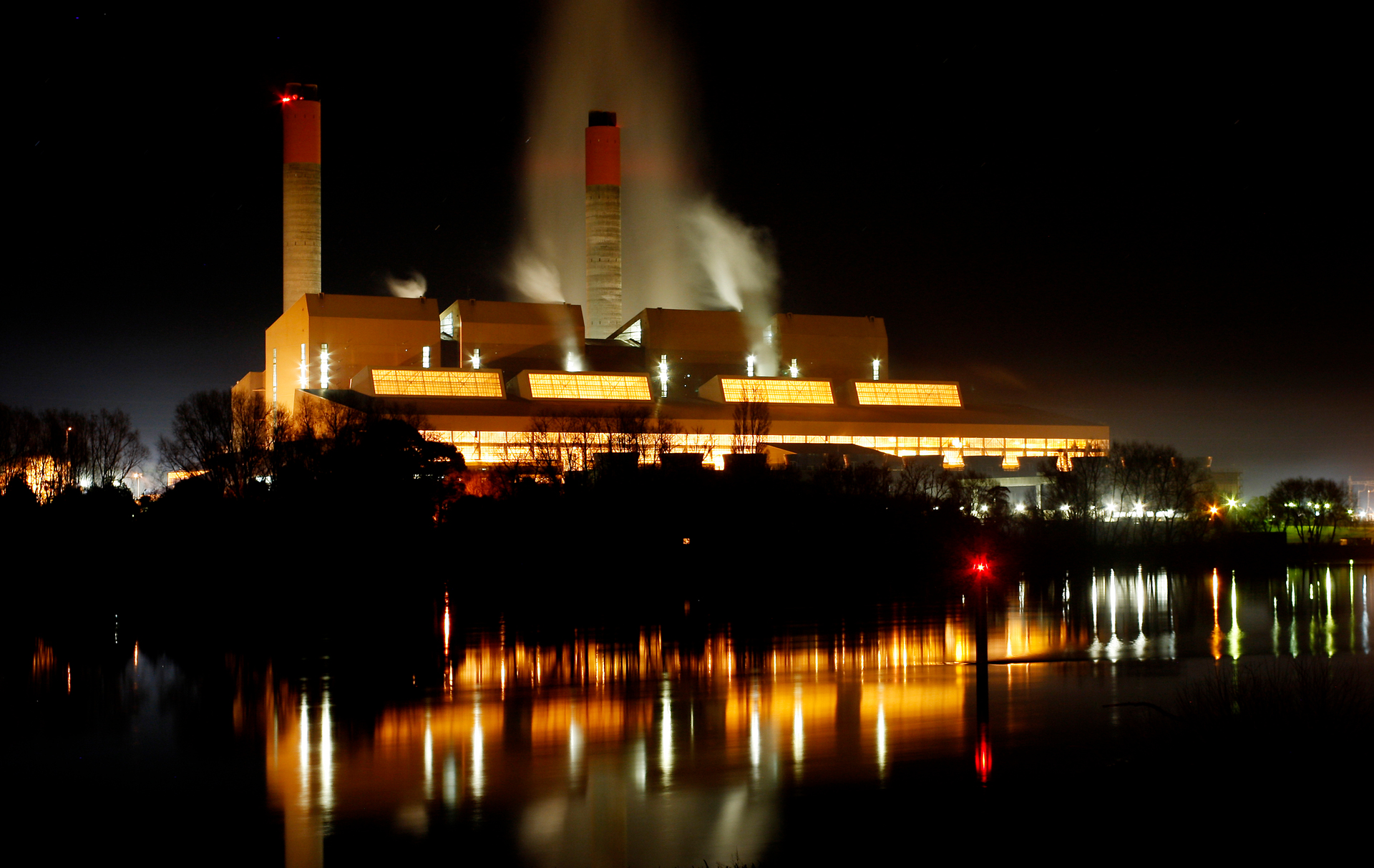 Genesis Energy's Huntly Power Station.