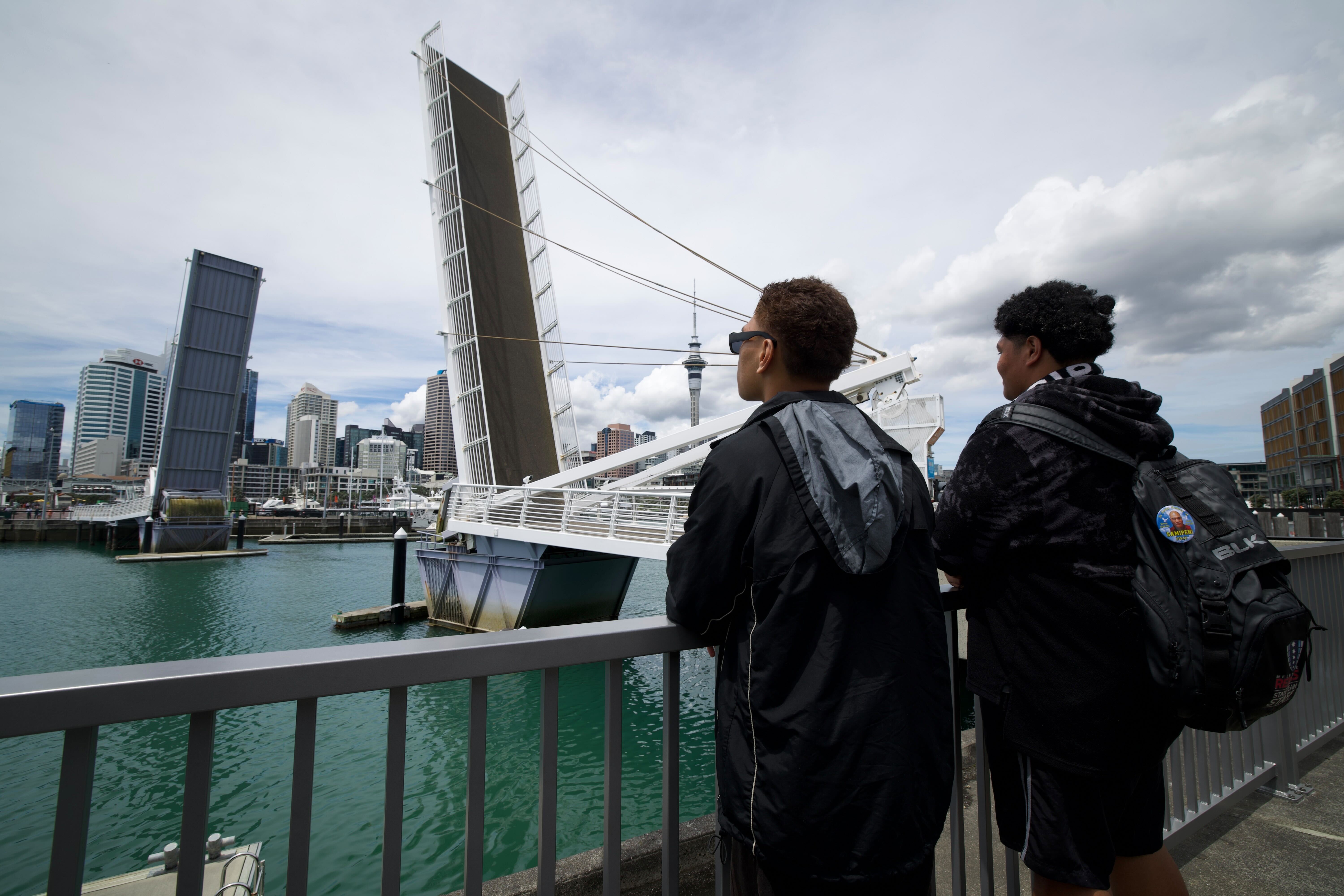 The constant closures of the Wynyard Crossing on Auckland's waterfront has frustrated business owners. Photo / Jason Oxenham