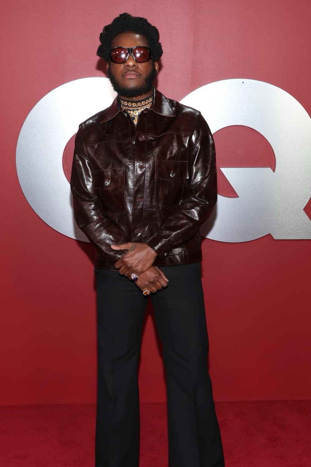 Leon Bridges at GQ's Men of The Year event in Los Angeles. Photo / @Leonbridgesofficial