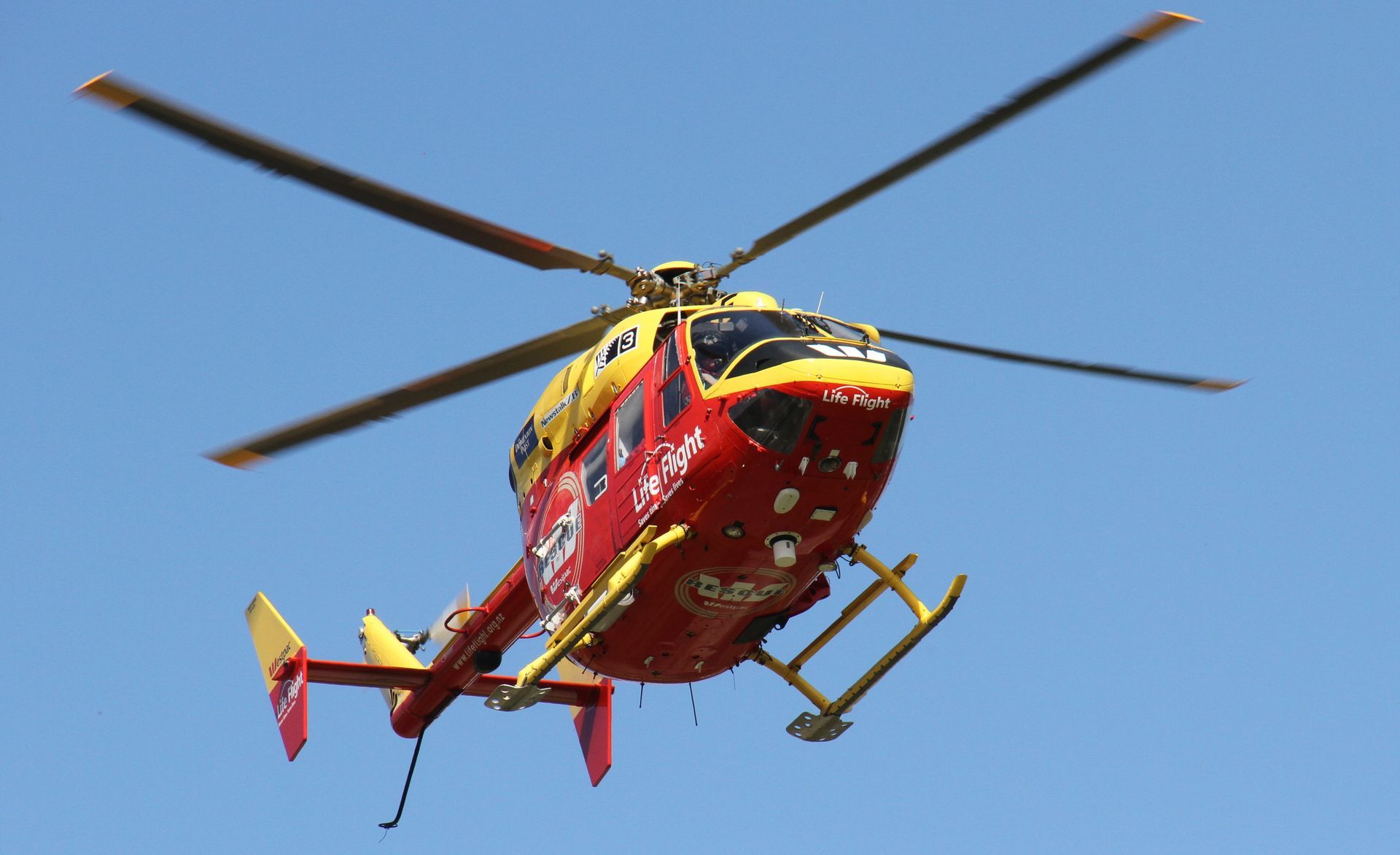 A man aged in his 30s has been flown to Auckland City Hospital in a critical condition. Photo / Supplied