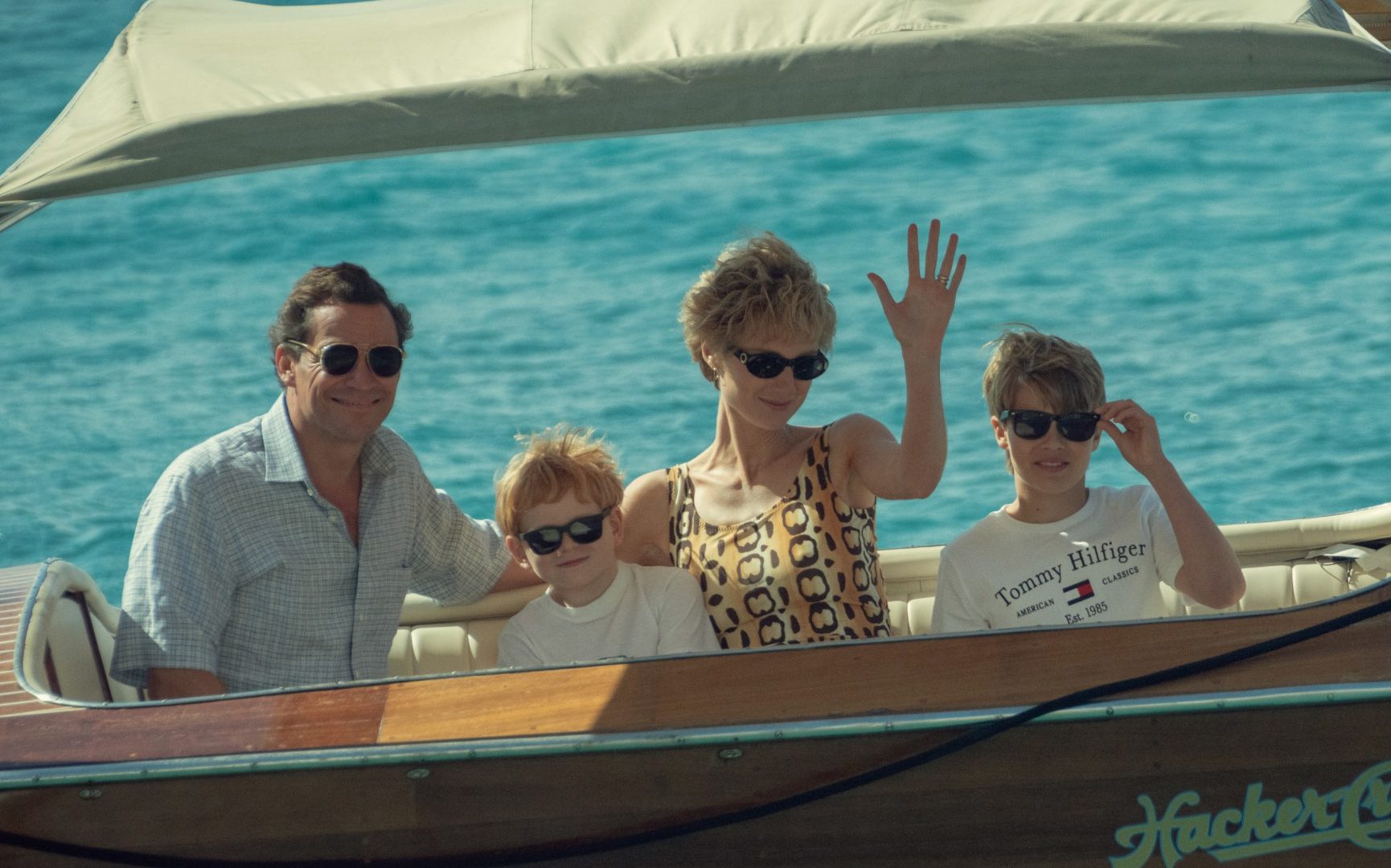 Elizabeth Debicki as Princess Diana in The Crown.