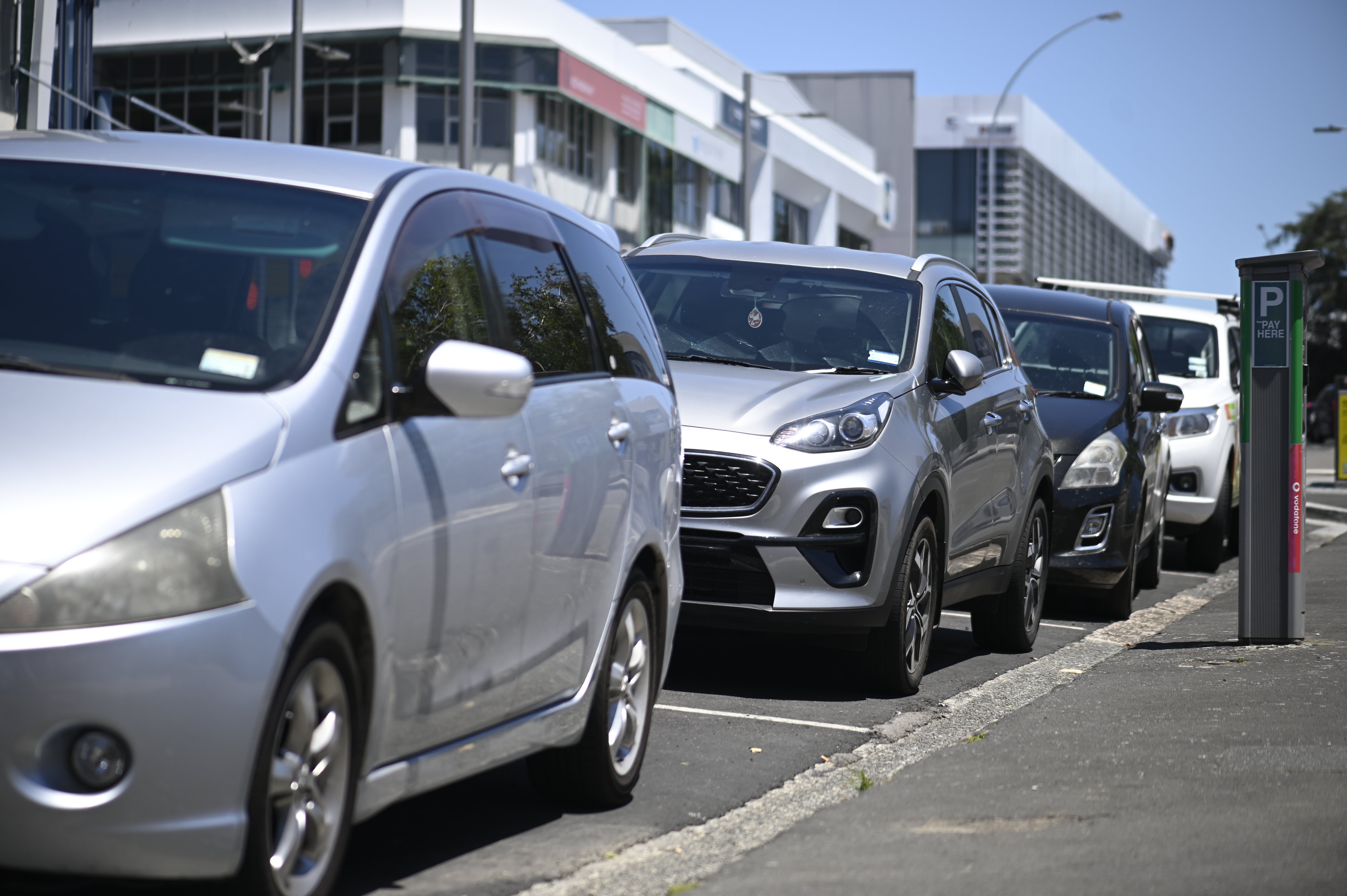 AT's plans to remove car parking were slammed by former Mayor Phil Goff. Photo / George Novak