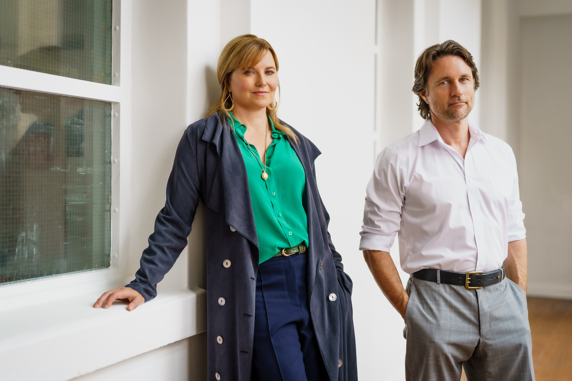 Lucy Lawless and Martin Henderson co-star in My Life Is Murder.